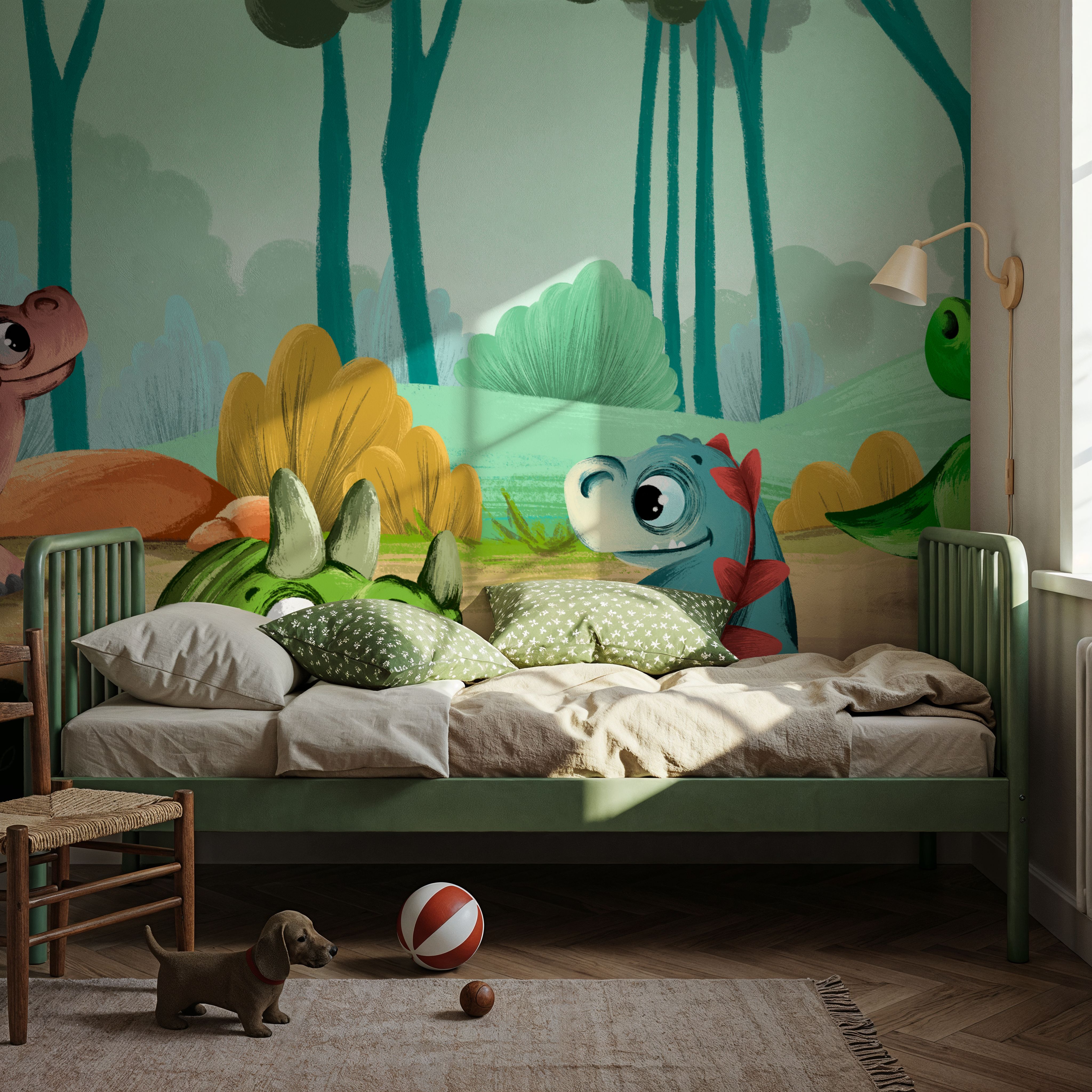 Cute Baby Dinosaur Friends