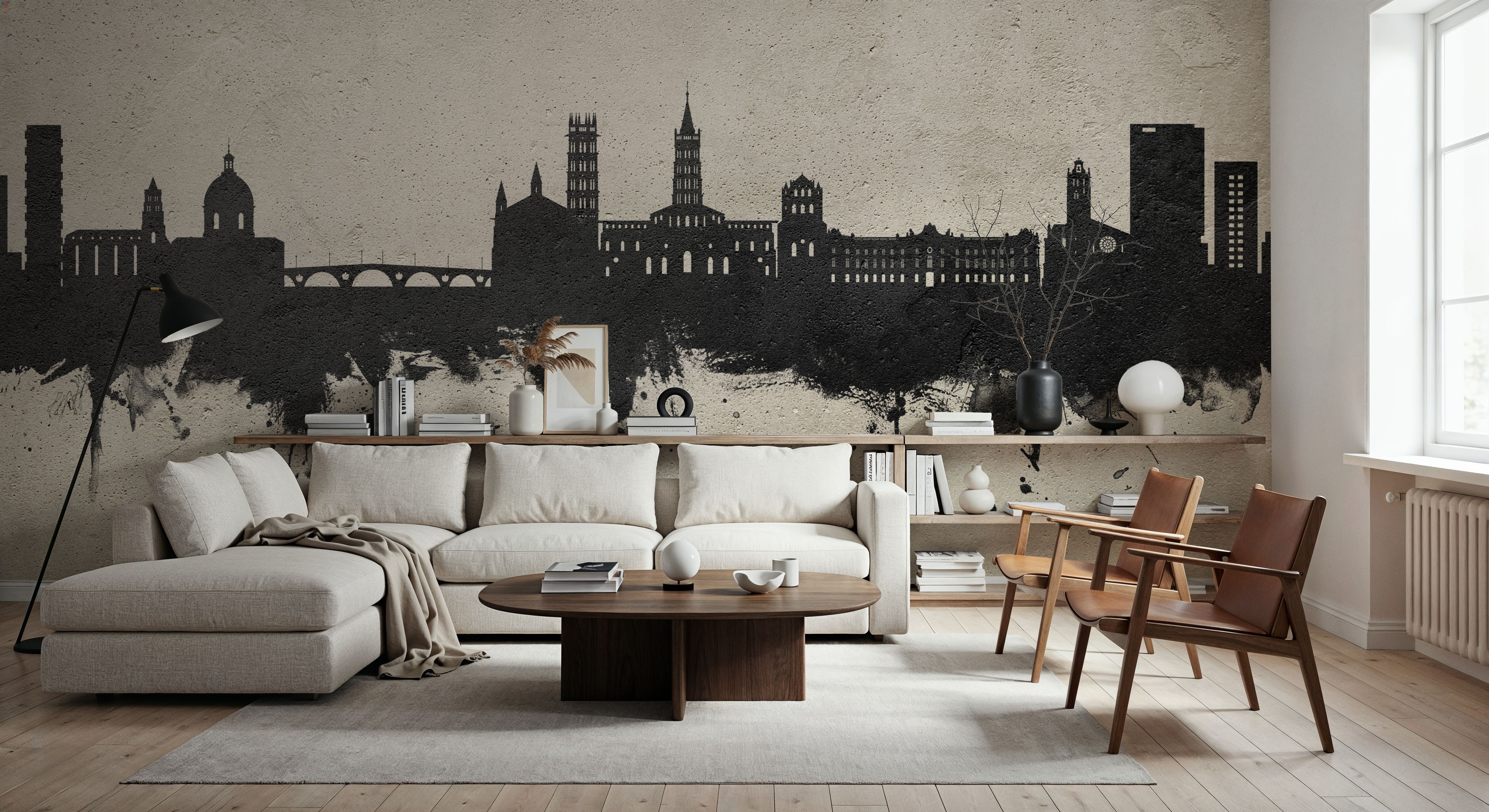 Toulouse France Skyline Concrete