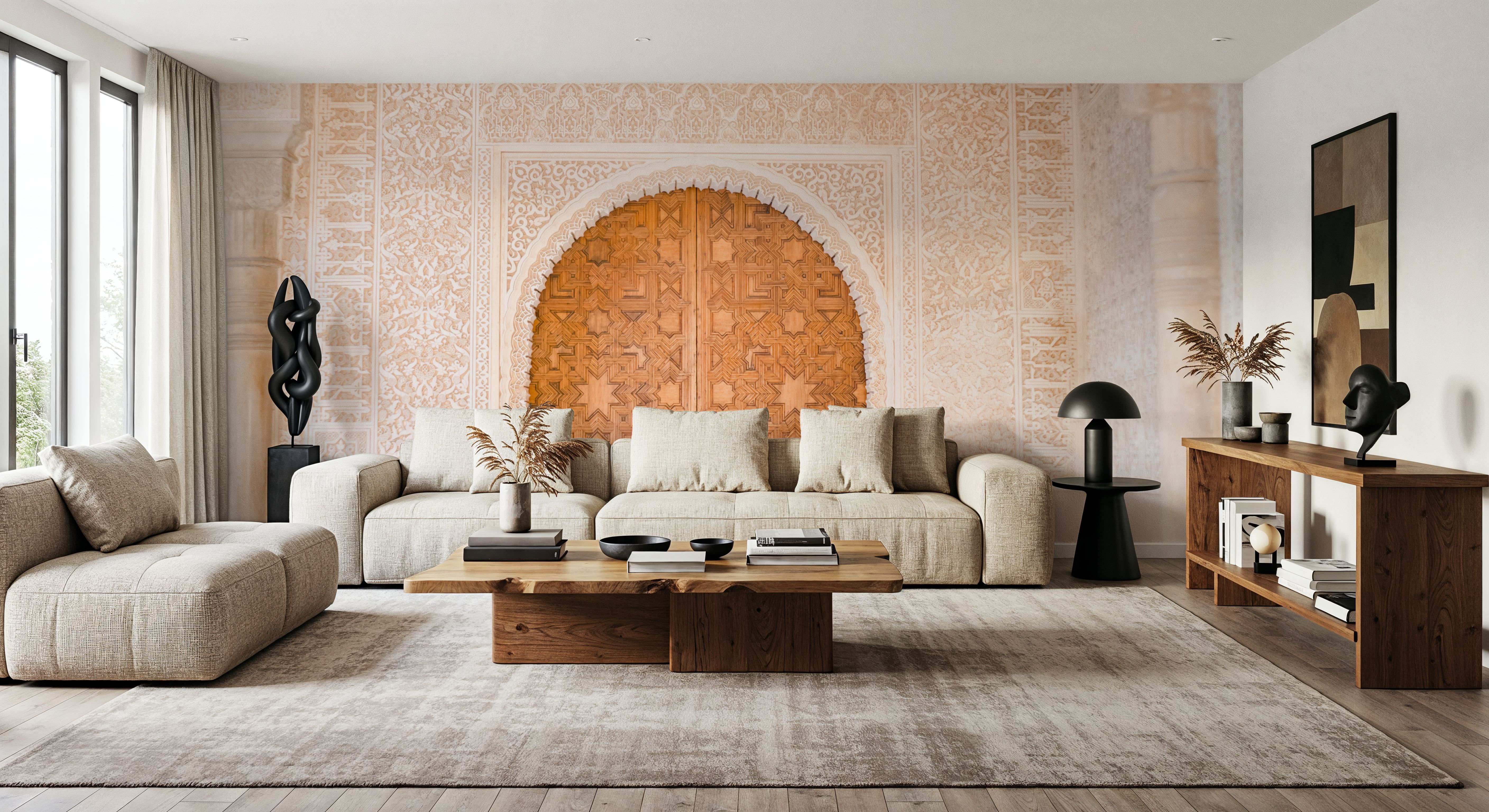 Alhambra Door, Wallpaper