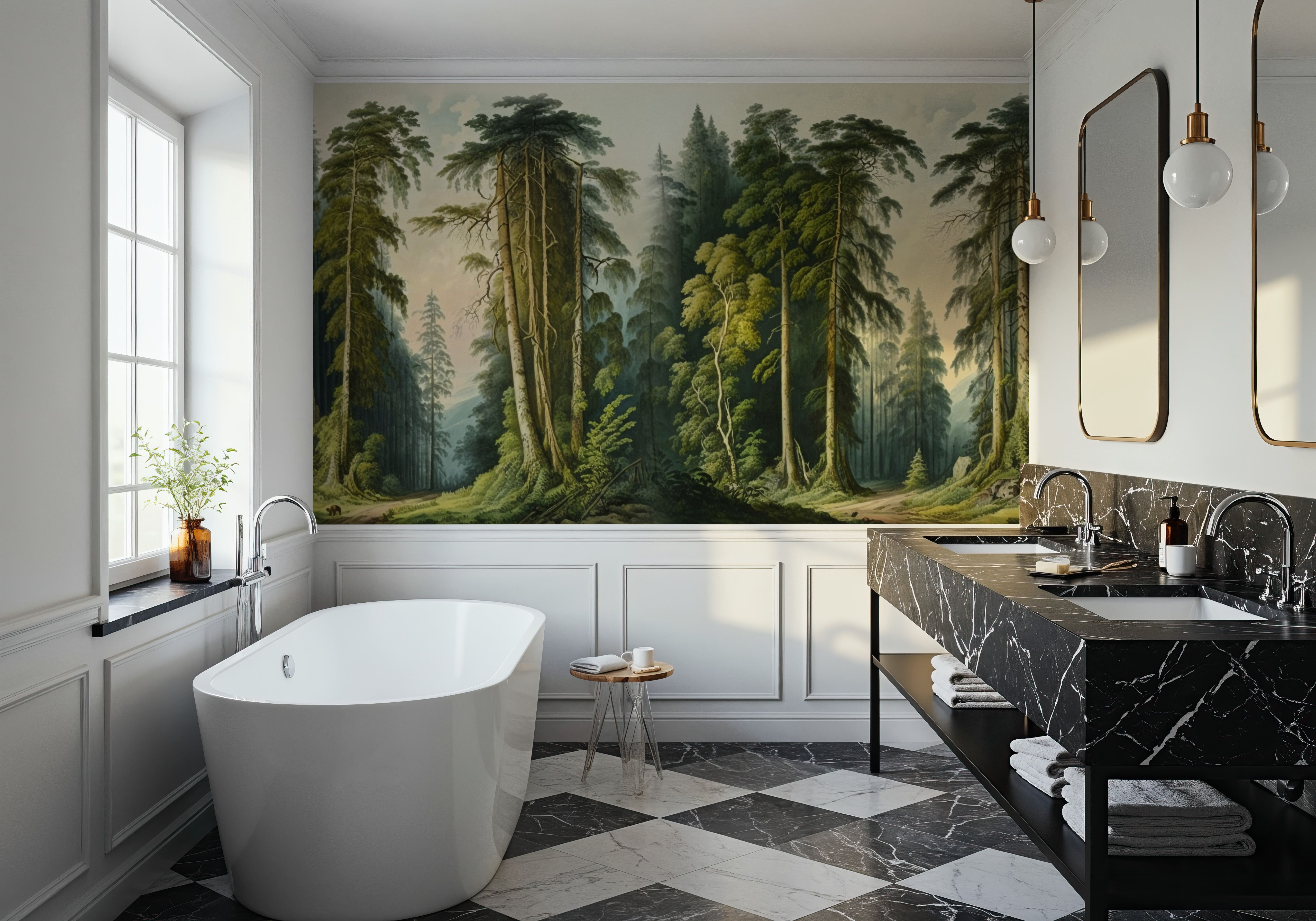 Nordic Woods, Wallpaper