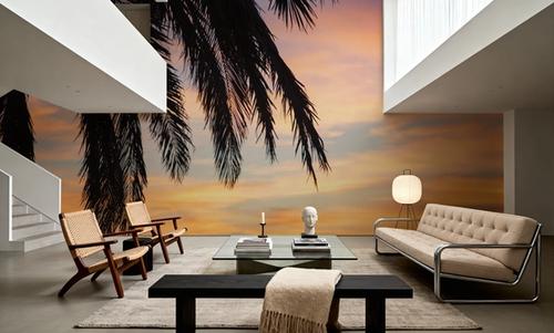 Sunset Palms I