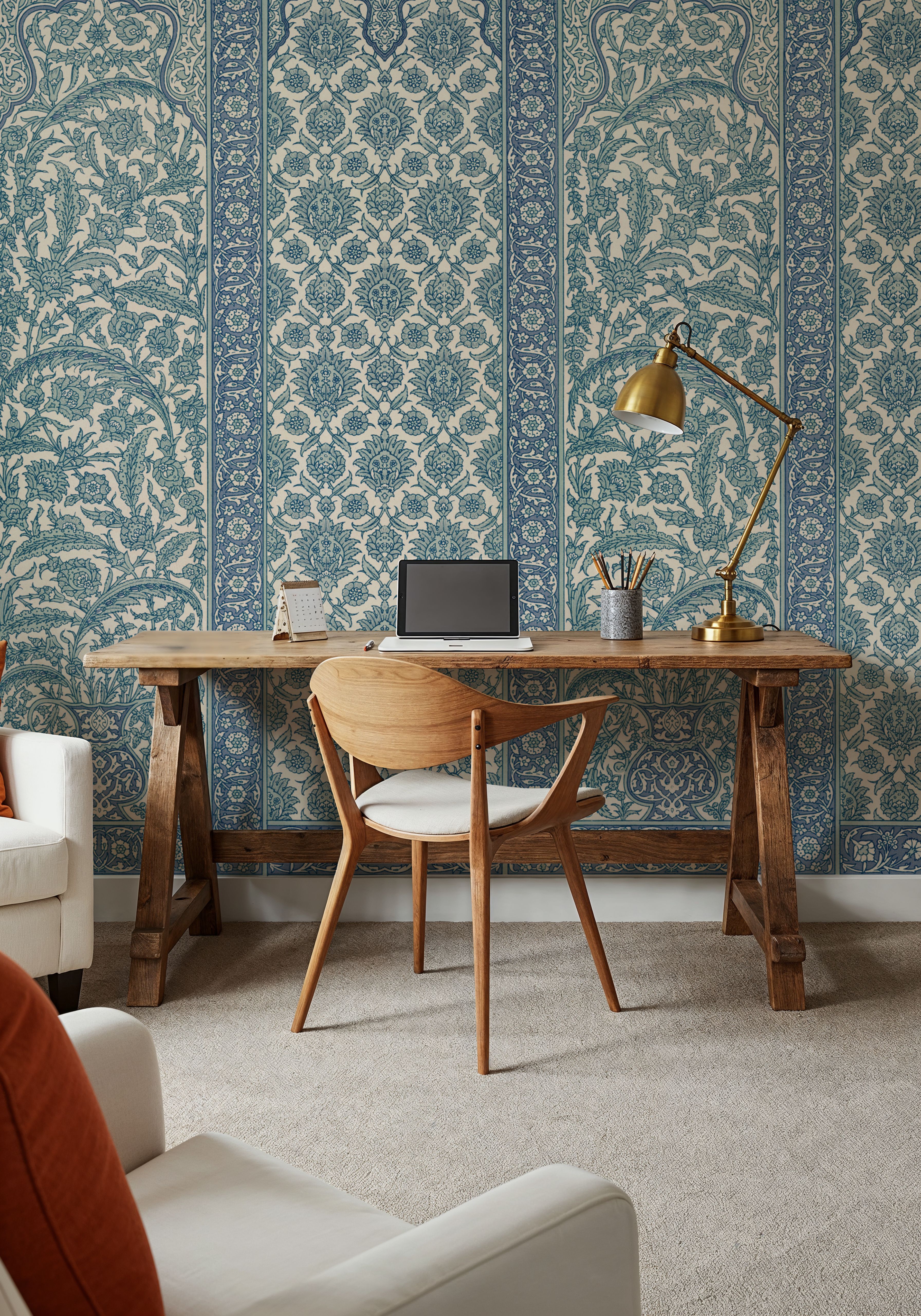 Riad Ornaments, Seafoam