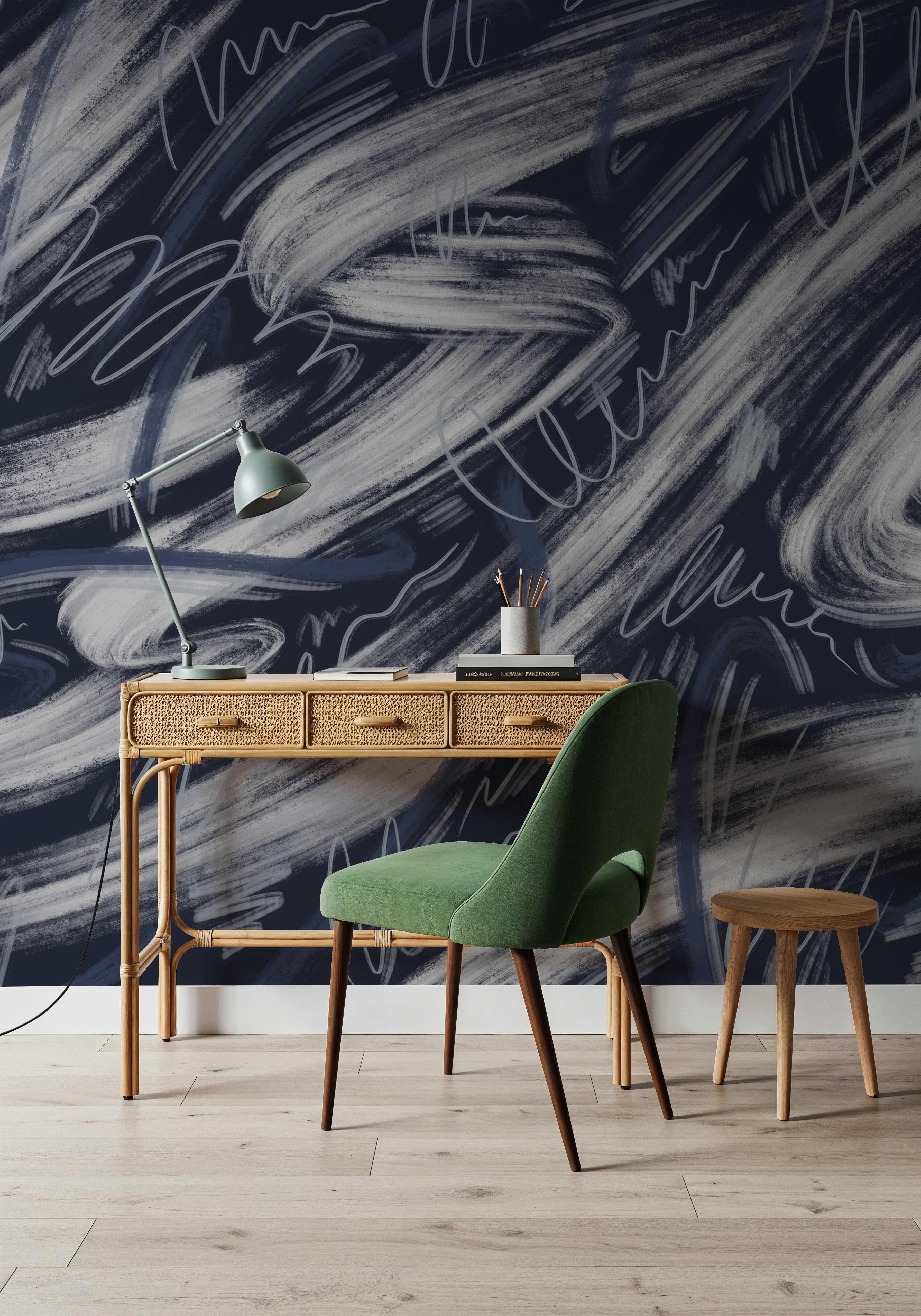 Scribble Flow, Blueberry