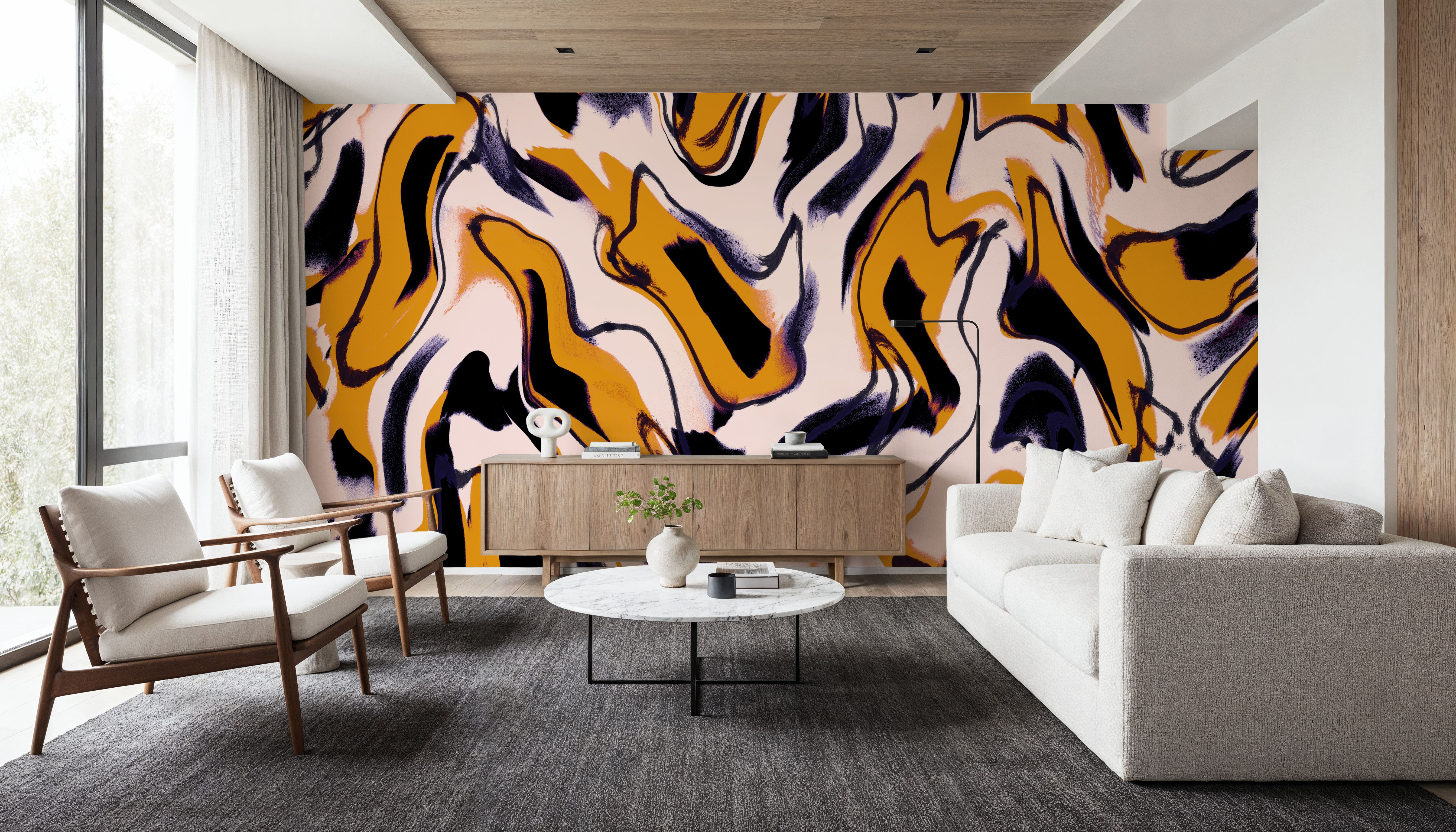 Liquid Yellow Pattern