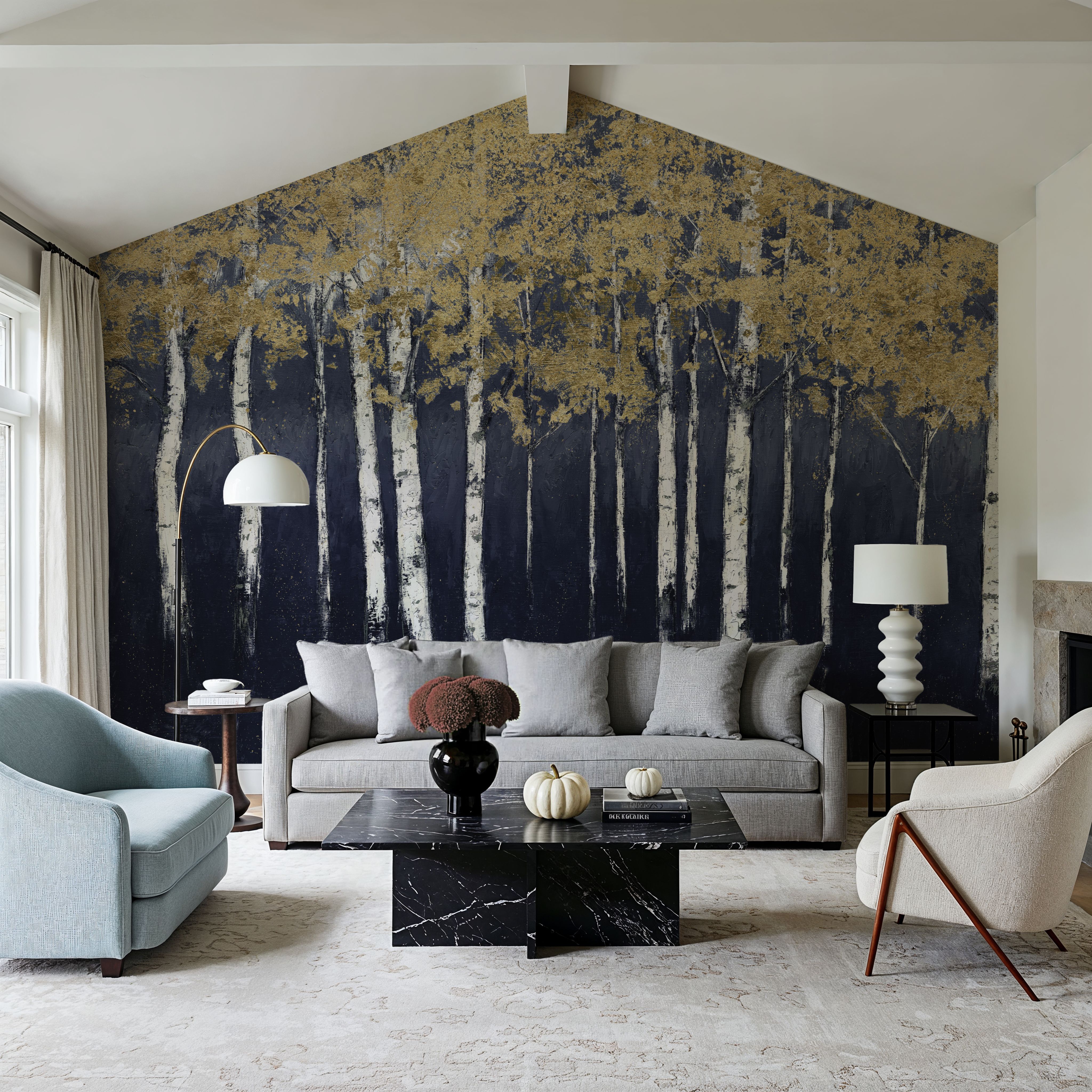 Shimmering Forest Indigo