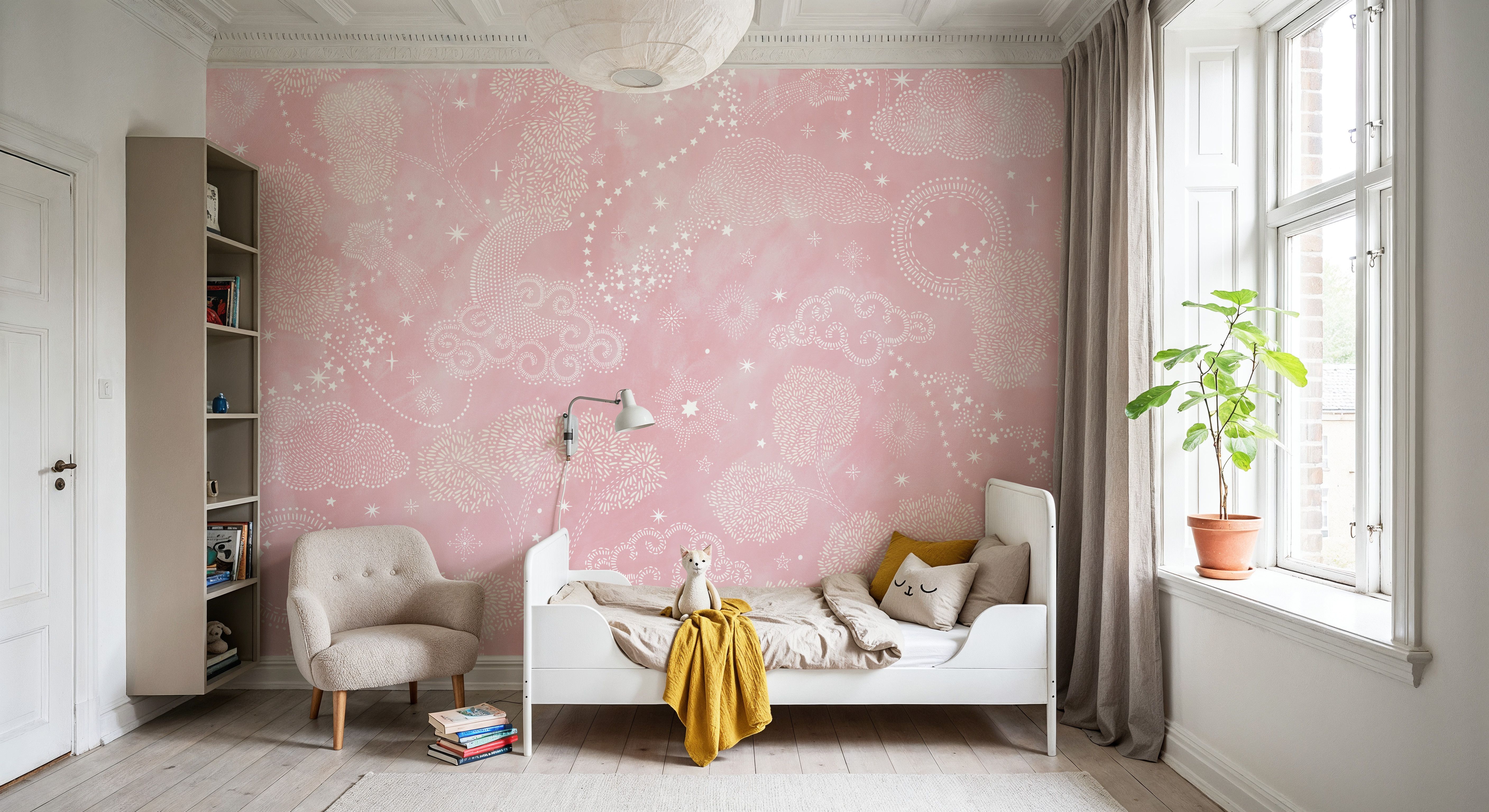 Moonlit Sky, Ballet Slippers, Carte da parati