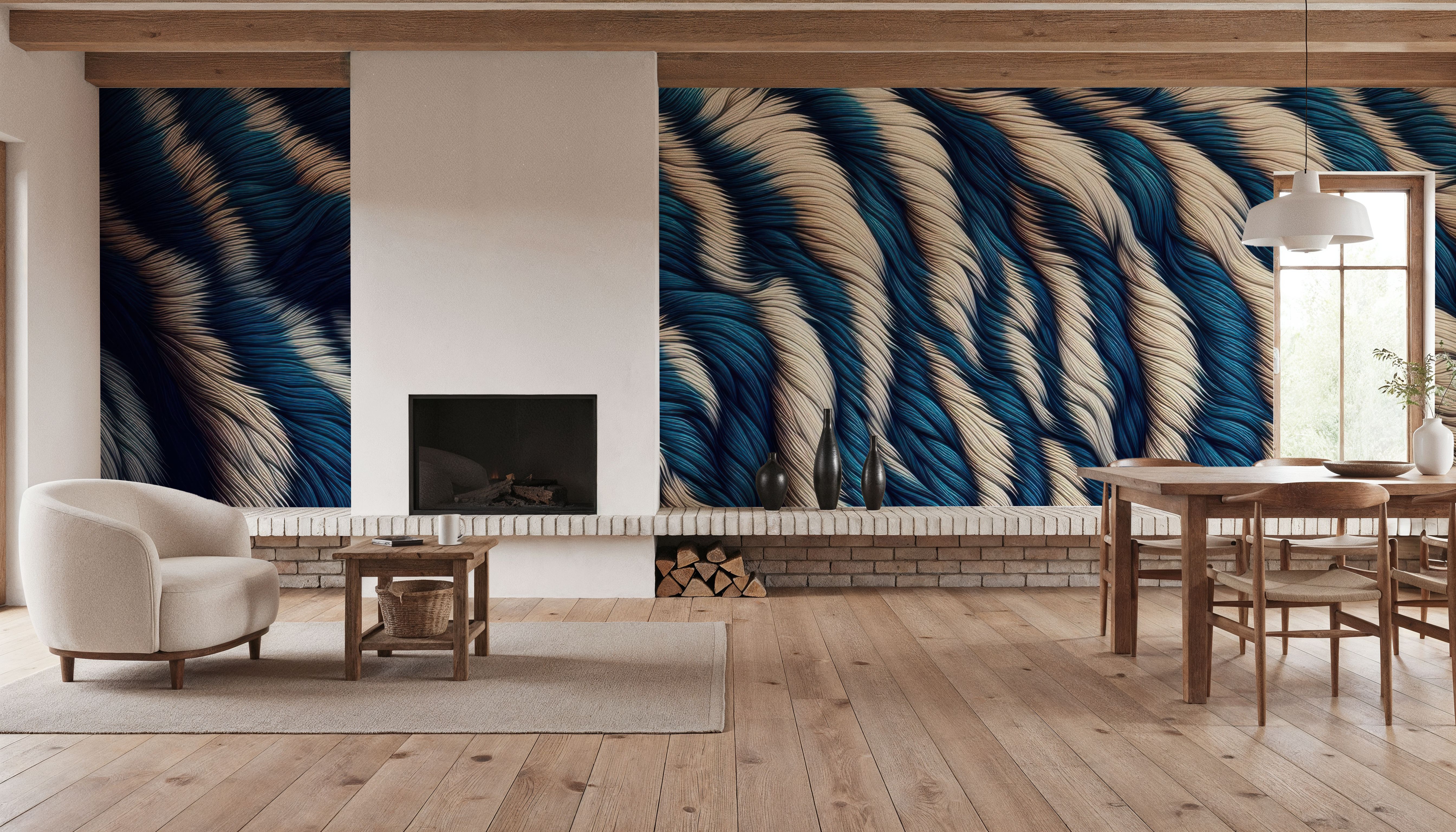 Blue Tiger, Wallpaper