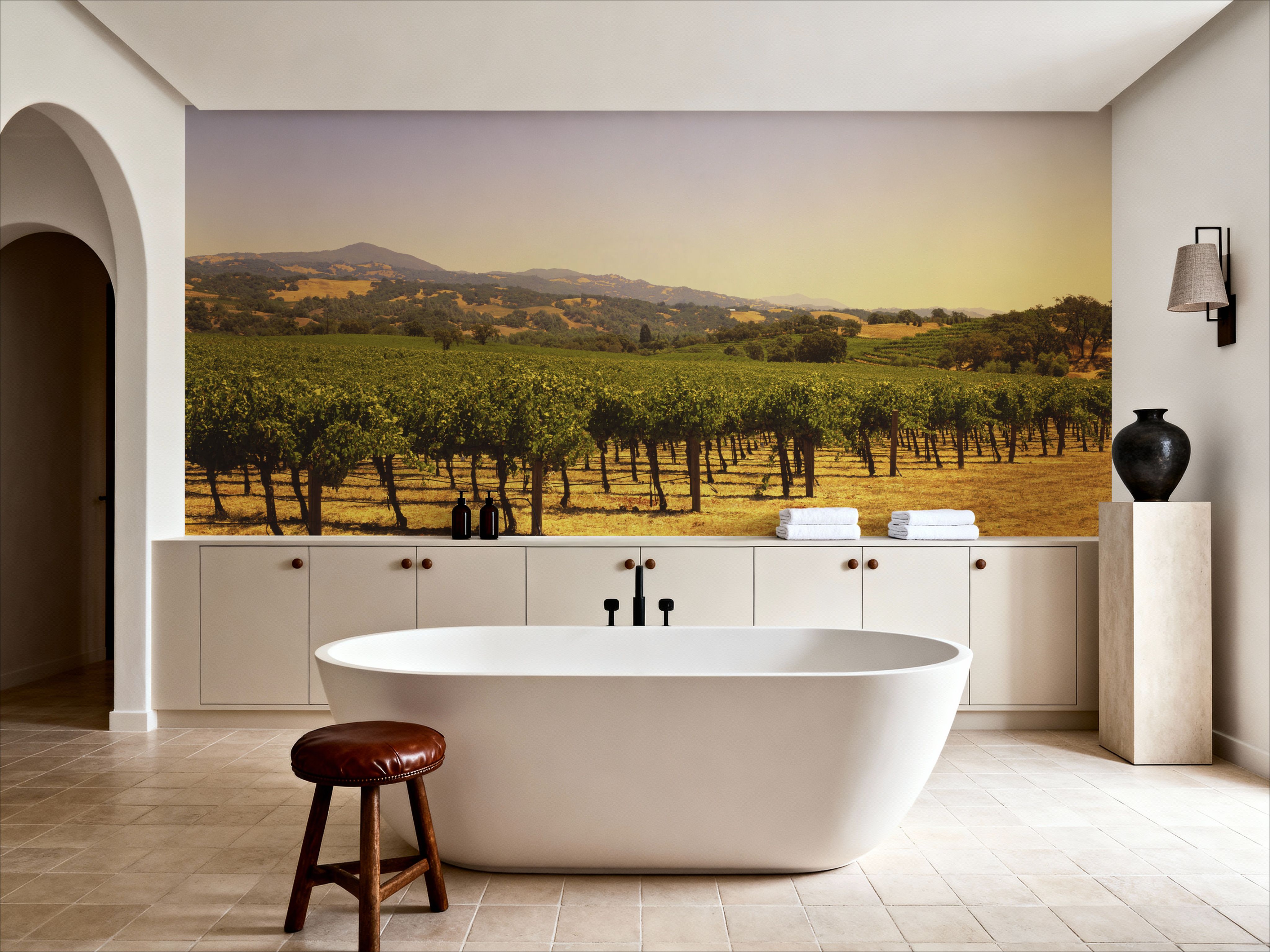 Golden Vineyard Vista