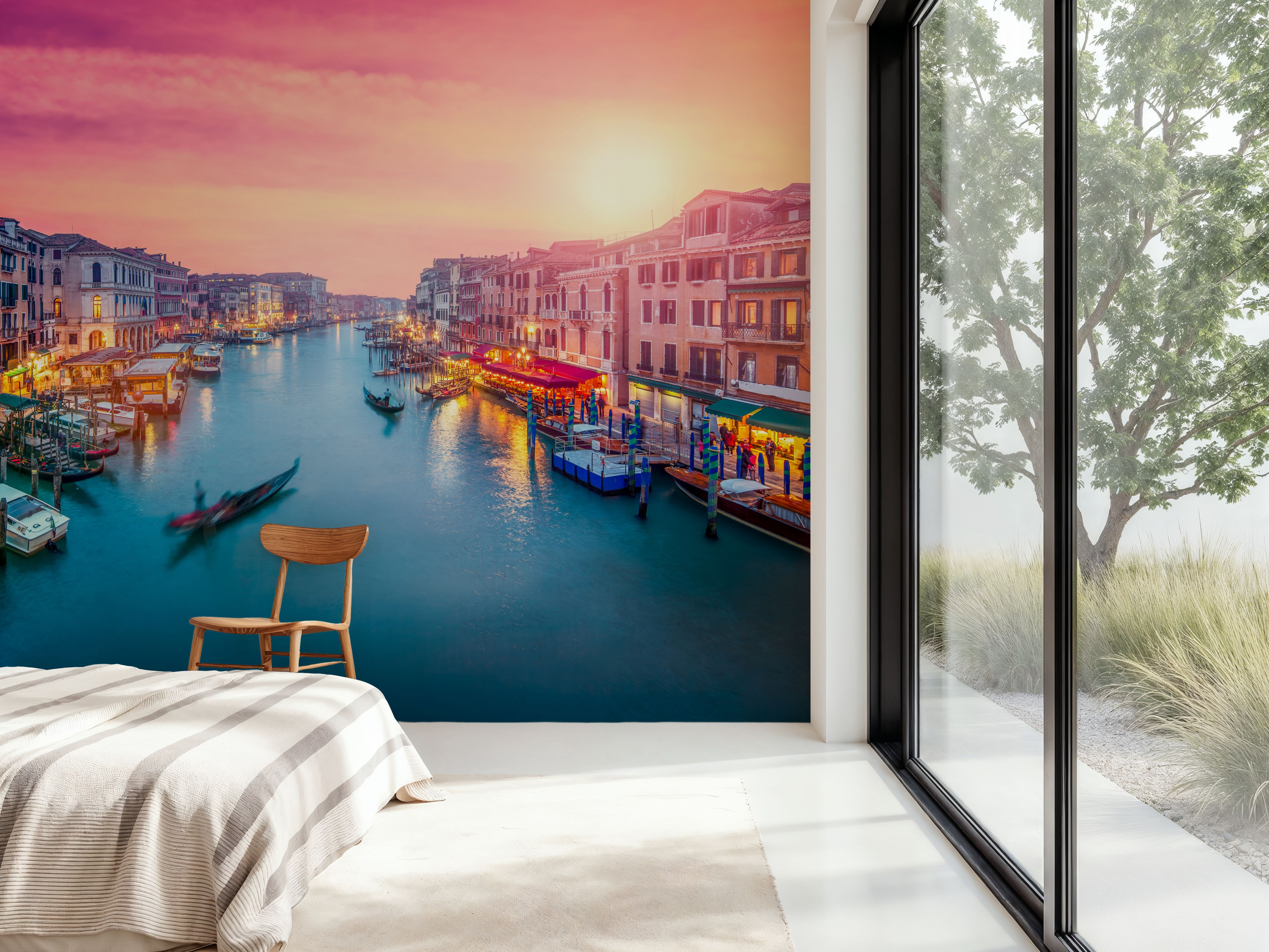 Grand Canal Sunset Pink