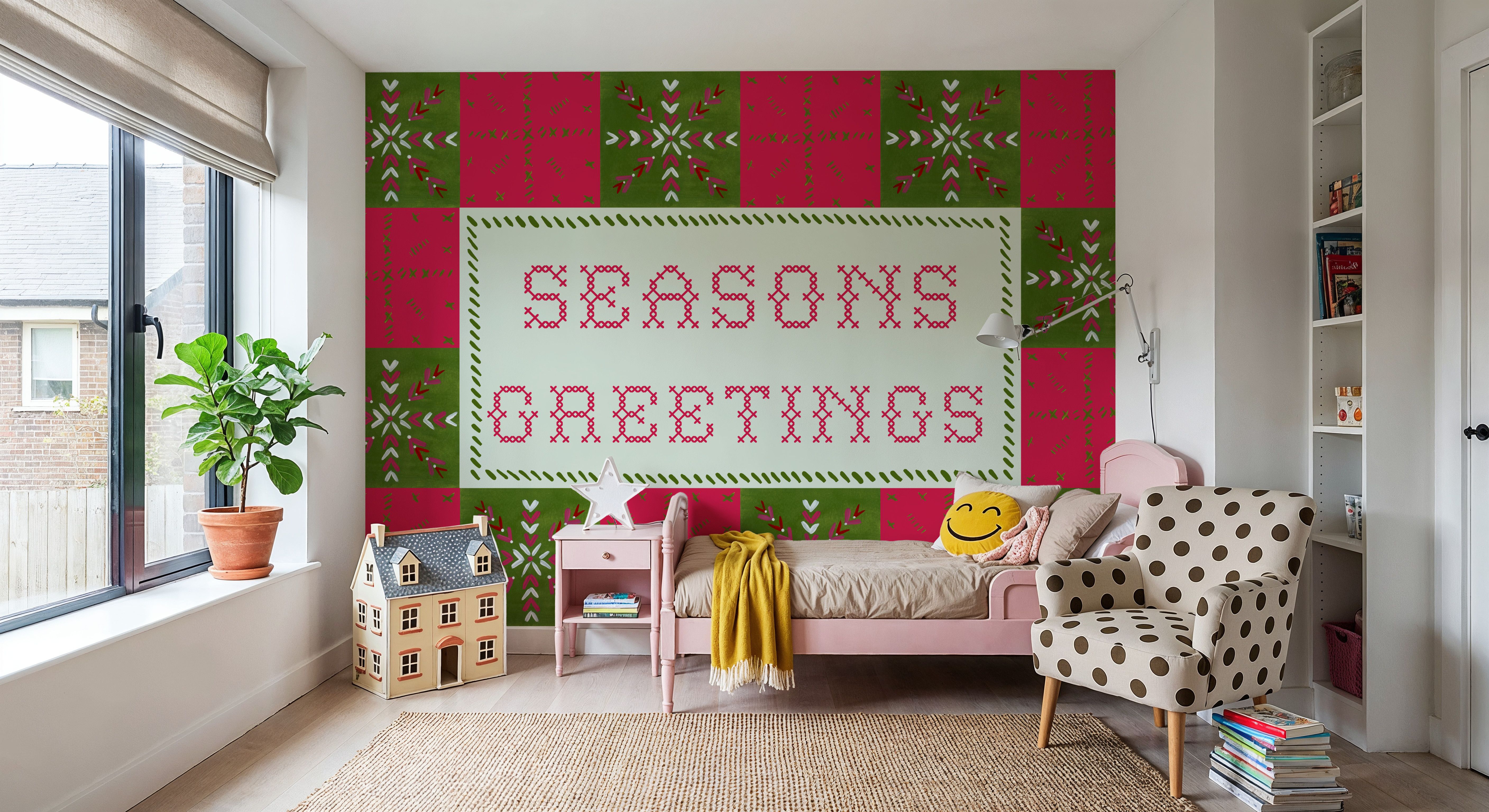 Quilted Christmas II, Tapet
