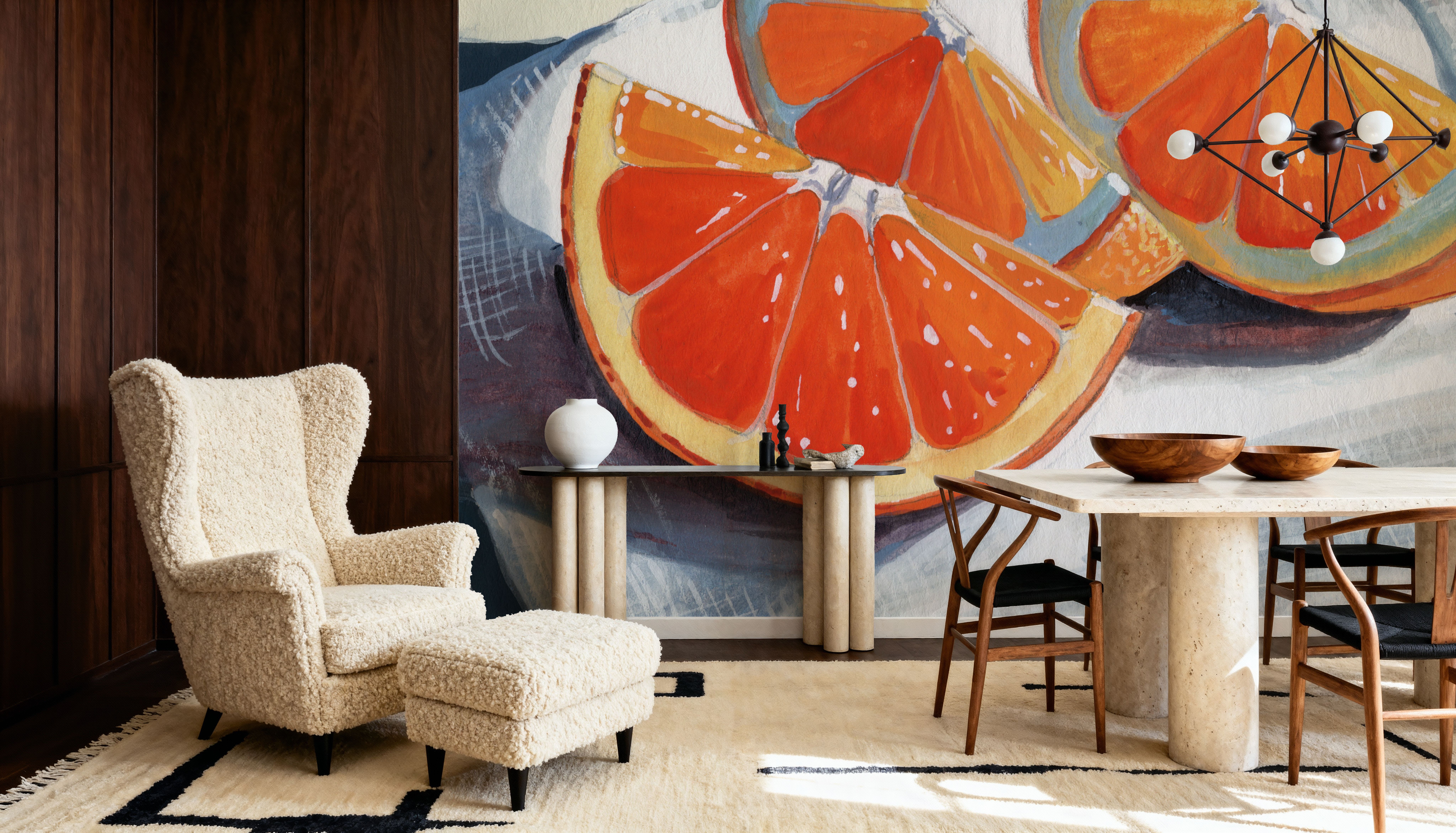 Oranges Catching The Light