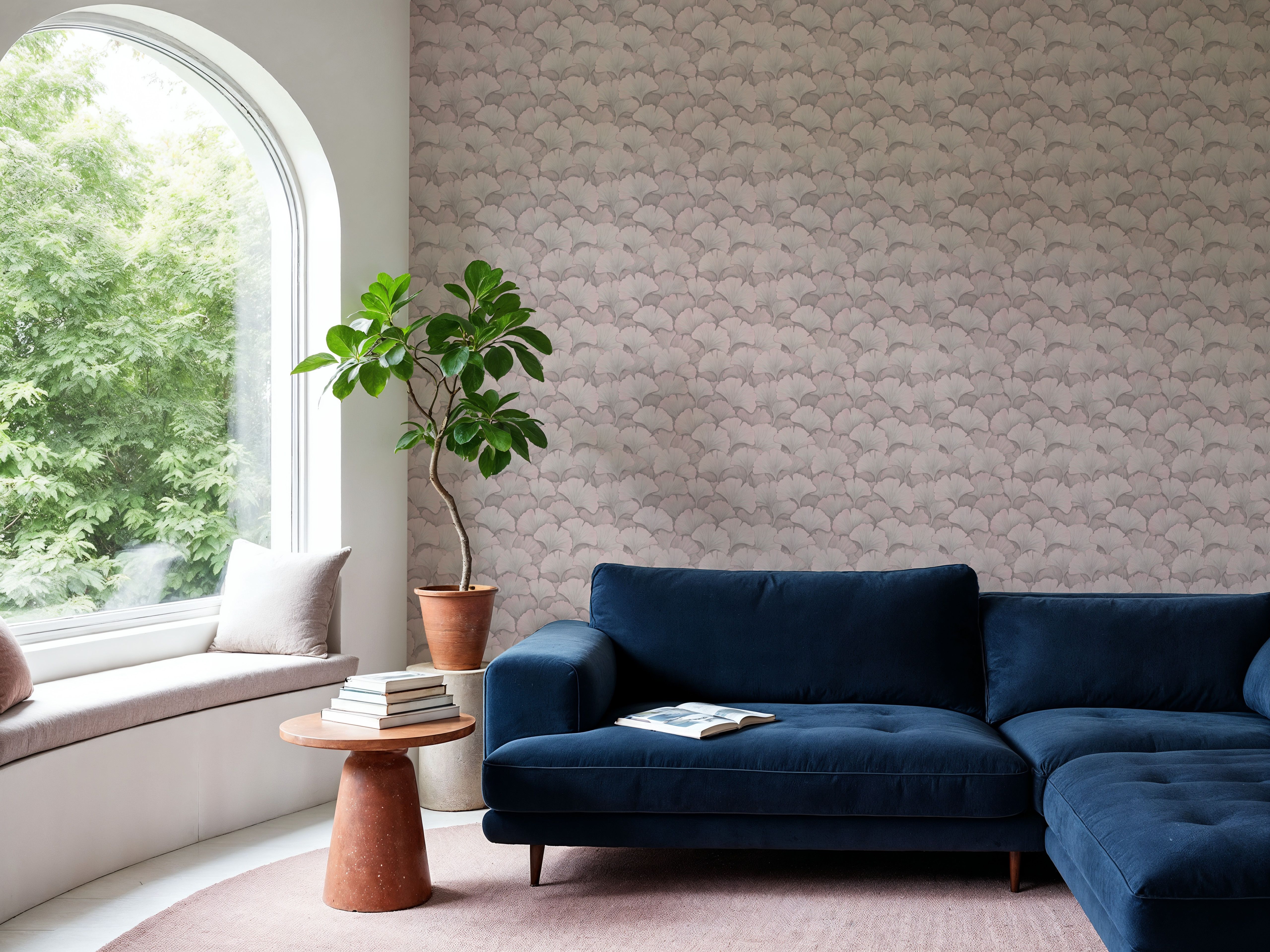 Ginkgo Folia, Dusty Rose