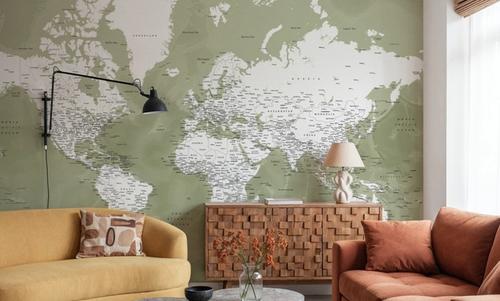 World Map Cities - Pacheco