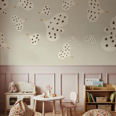 Birds Flying High, Gray