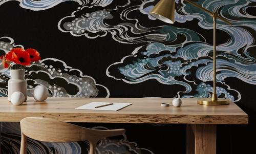 Ukiyo-e Clouds, Midnight