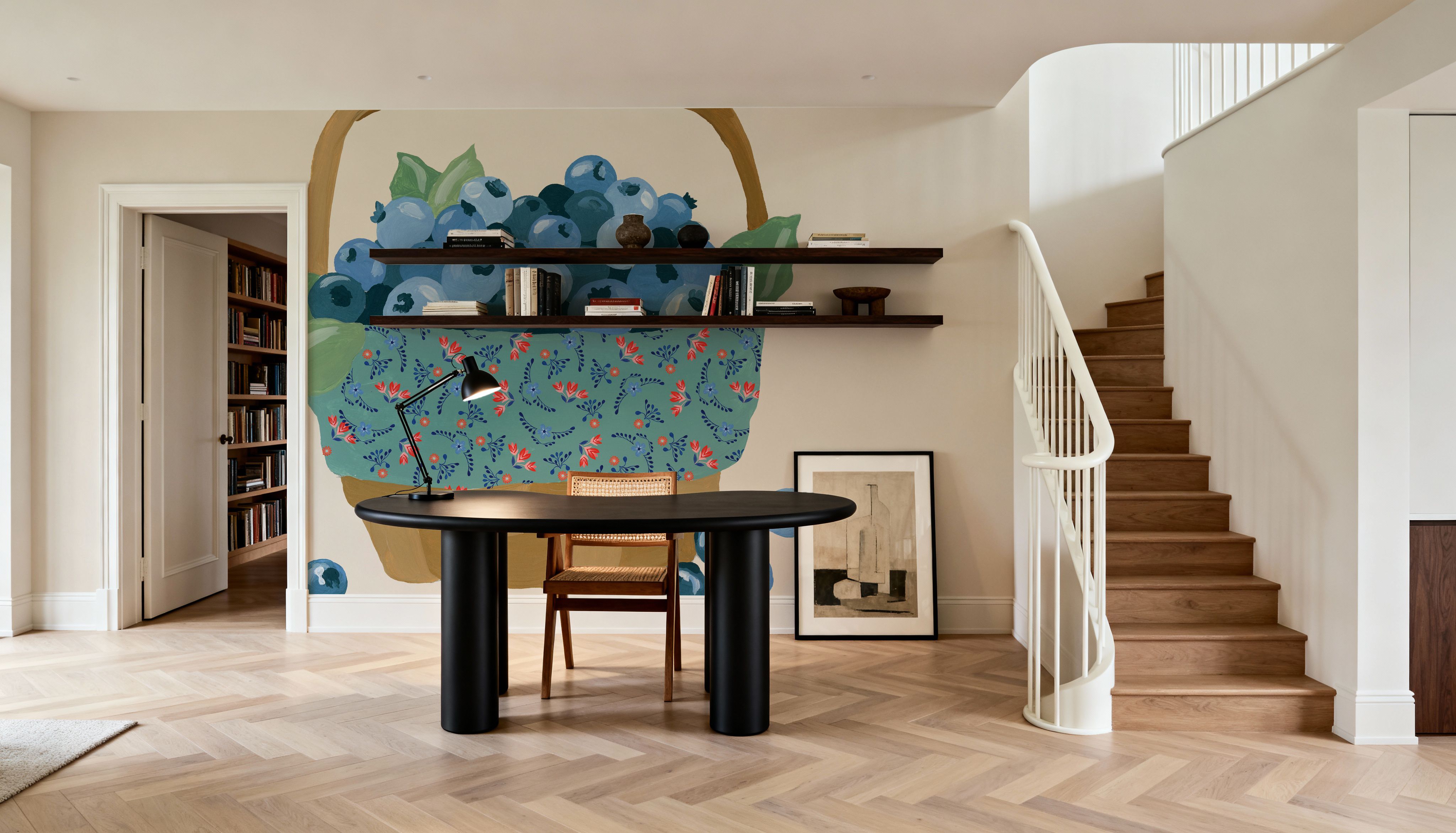 Baking with Blueberries I, Wallpaper