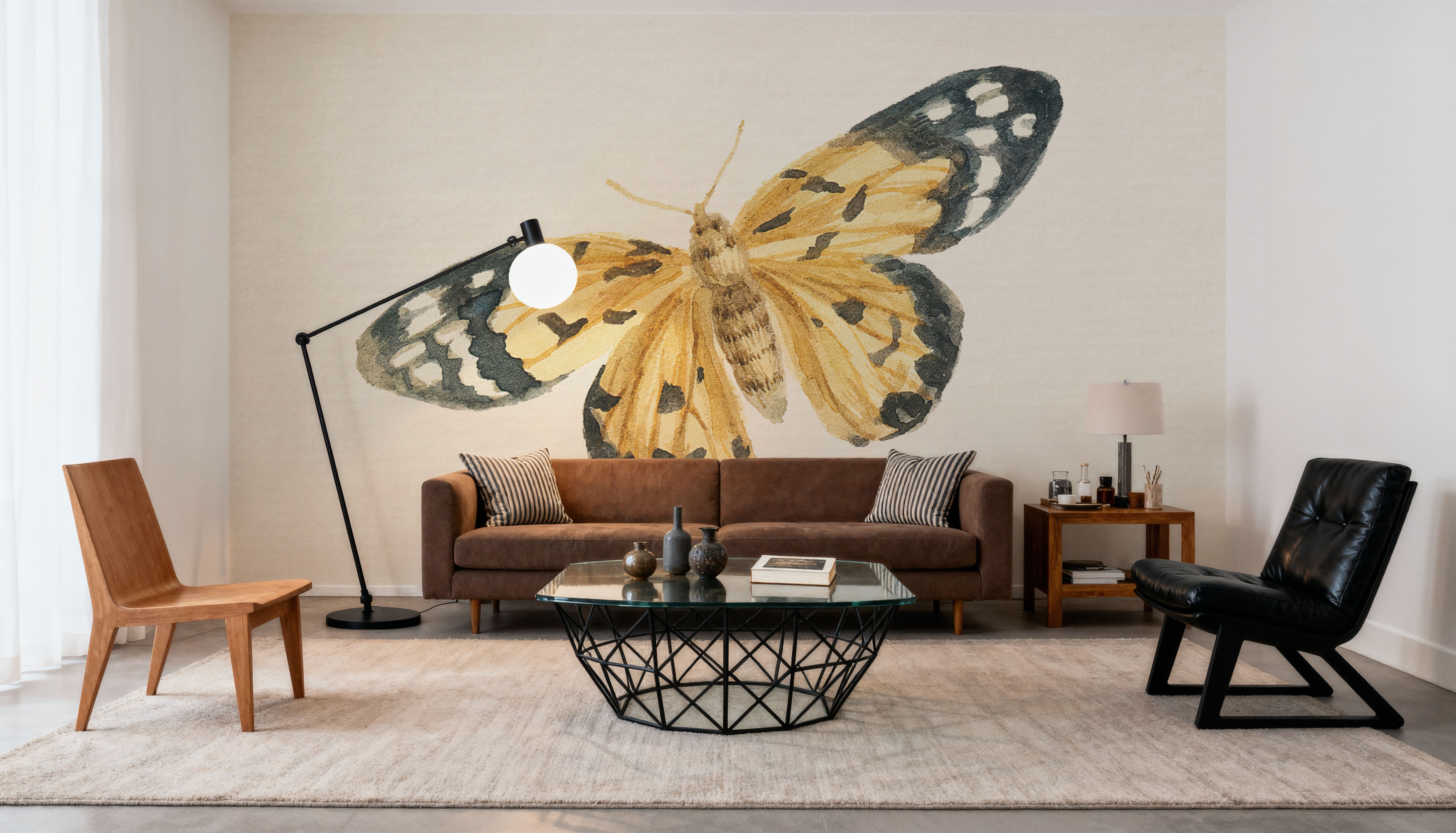 Honeybloom Butterfly II, Wallpaper