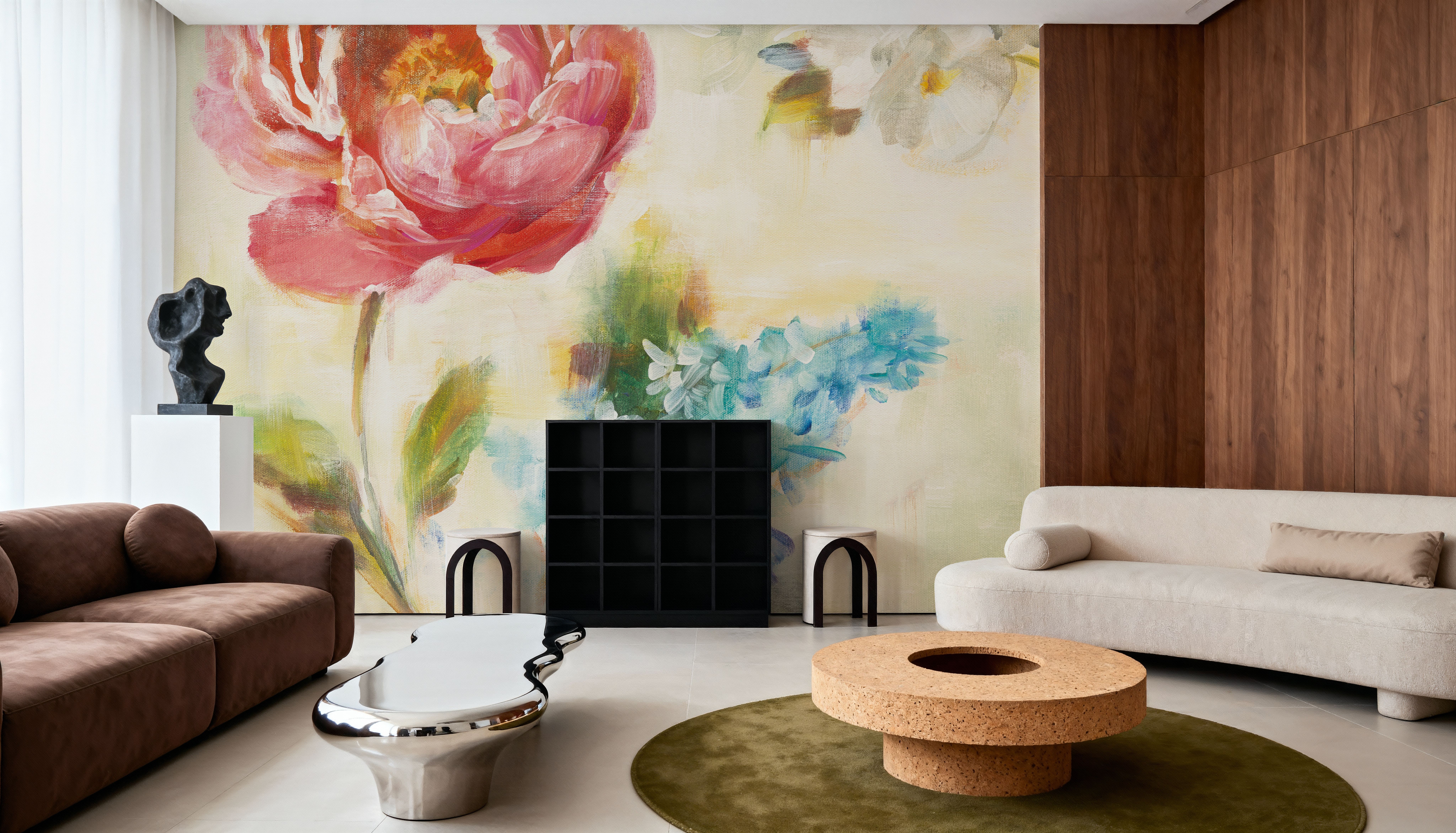 Contemporary Flower I