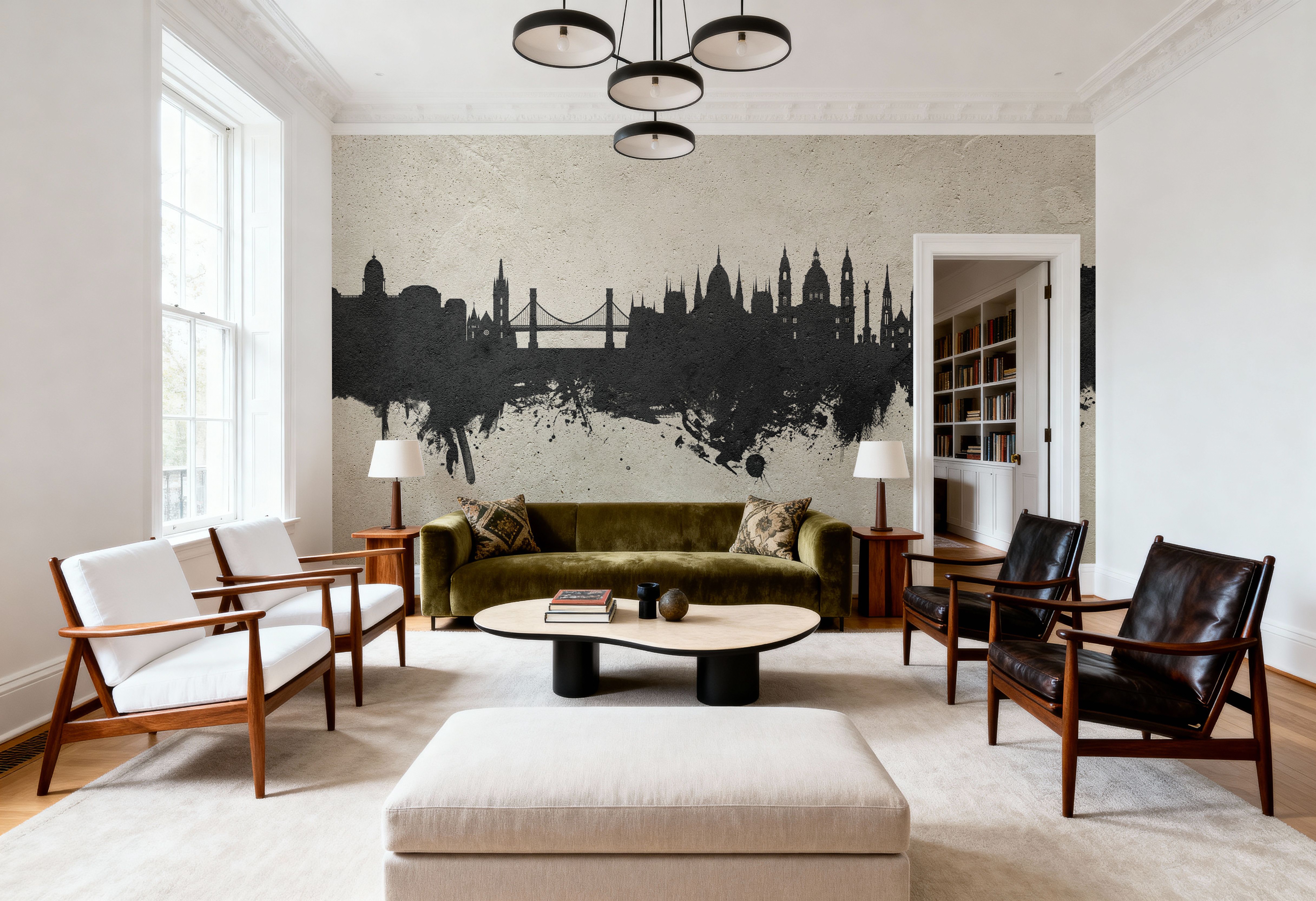 Budapest Skyline Concrete