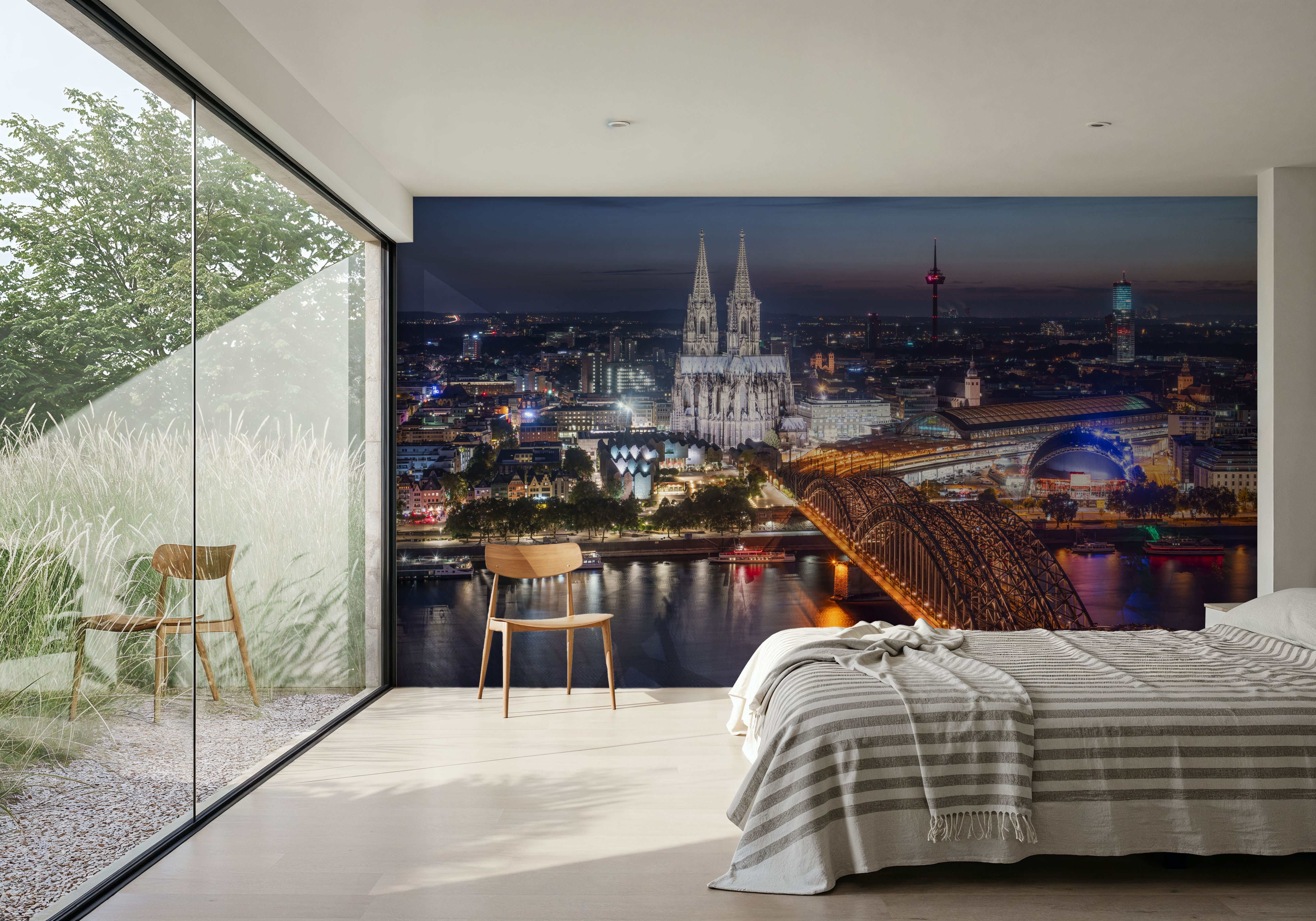 Cologne Cathedral Dusk Dark, Wallpaper