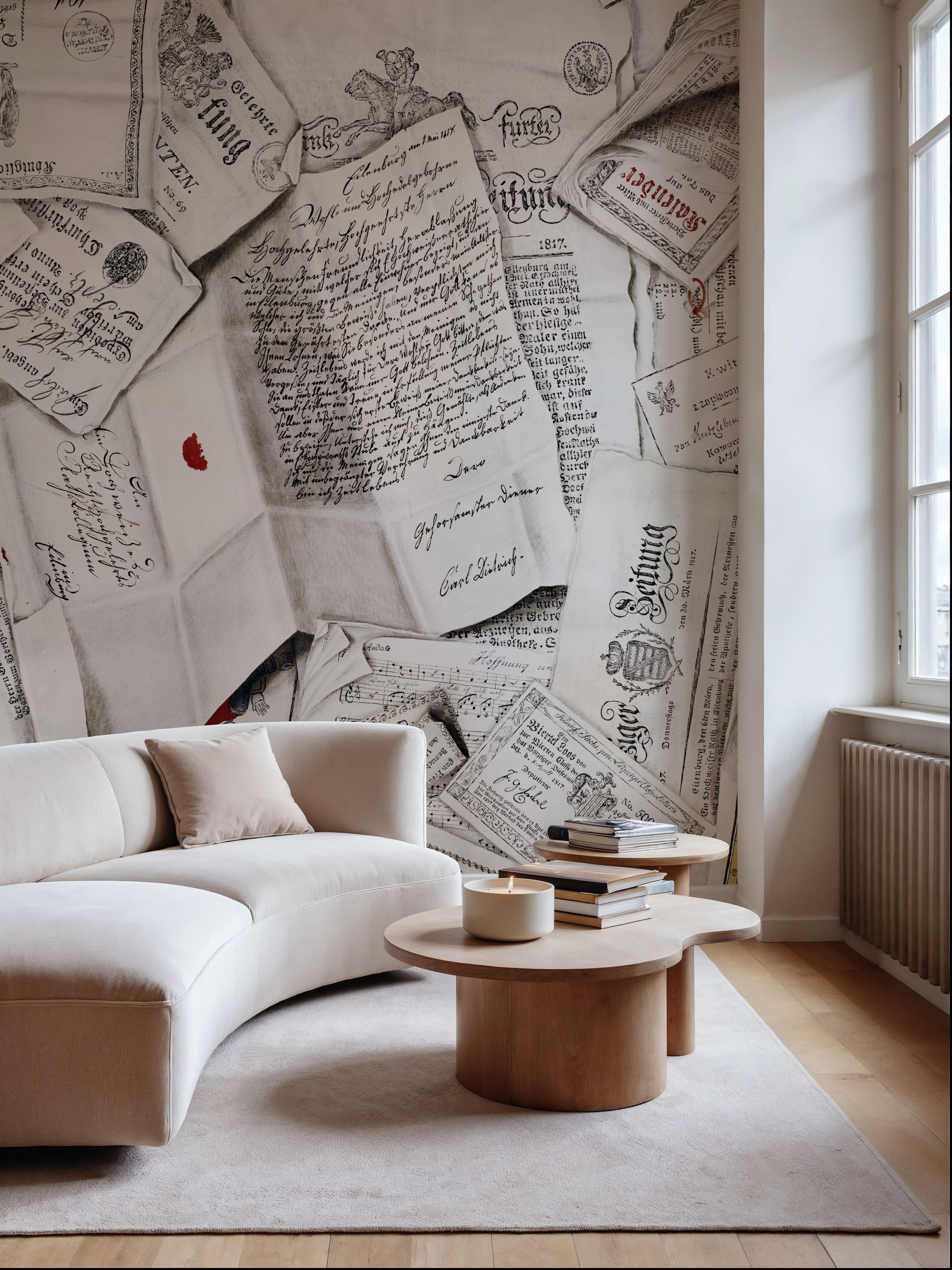 Trompe L'Oeil Handwritten Letter