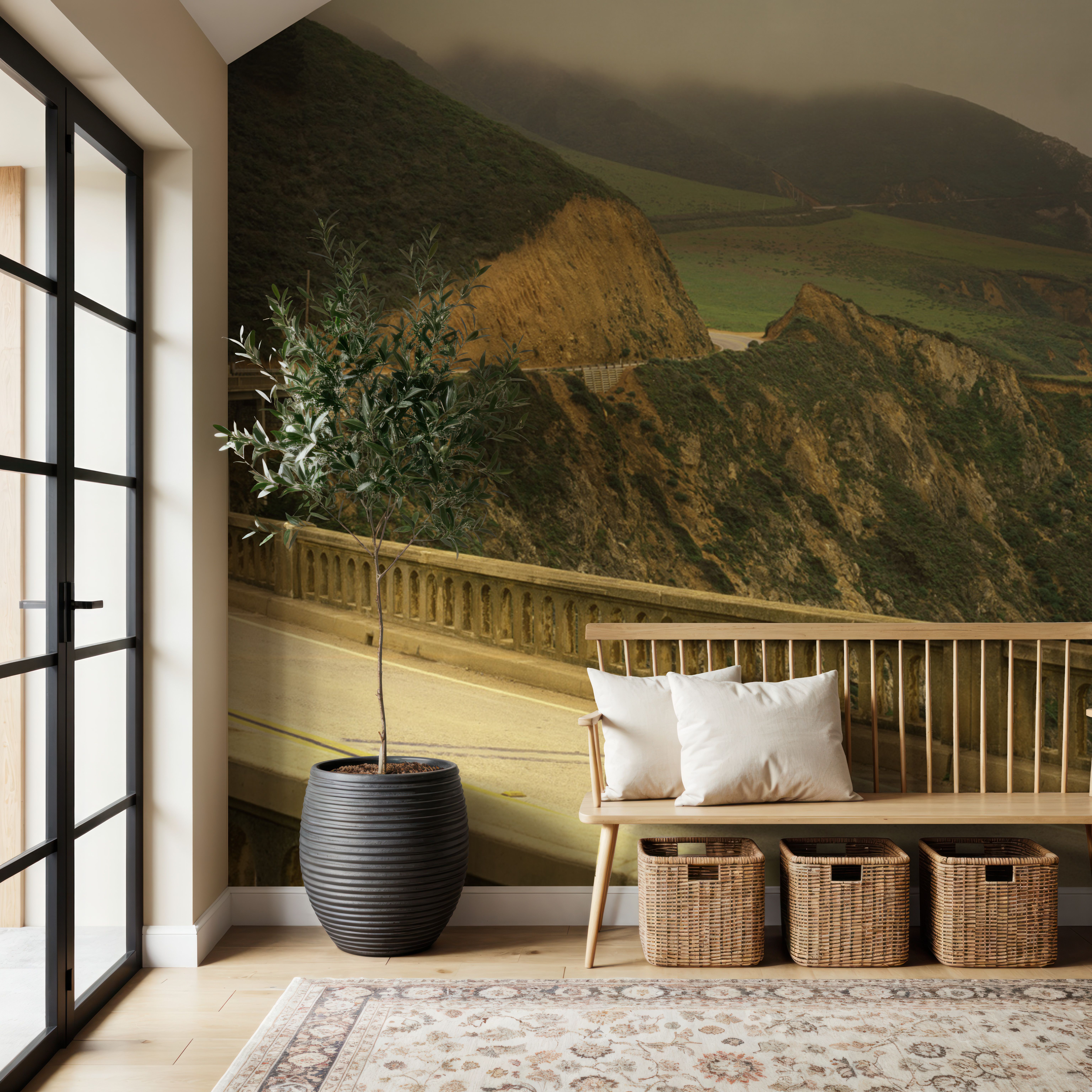 Coastal Cliff Bridge