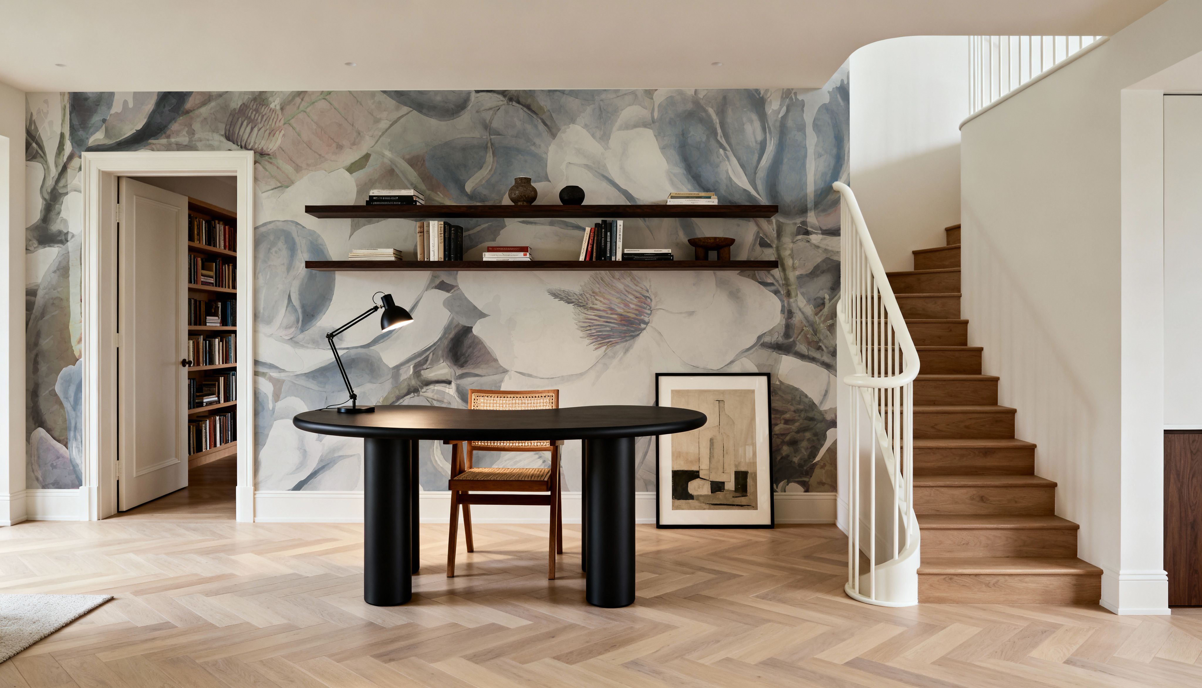 Magnolia art, Papier peint