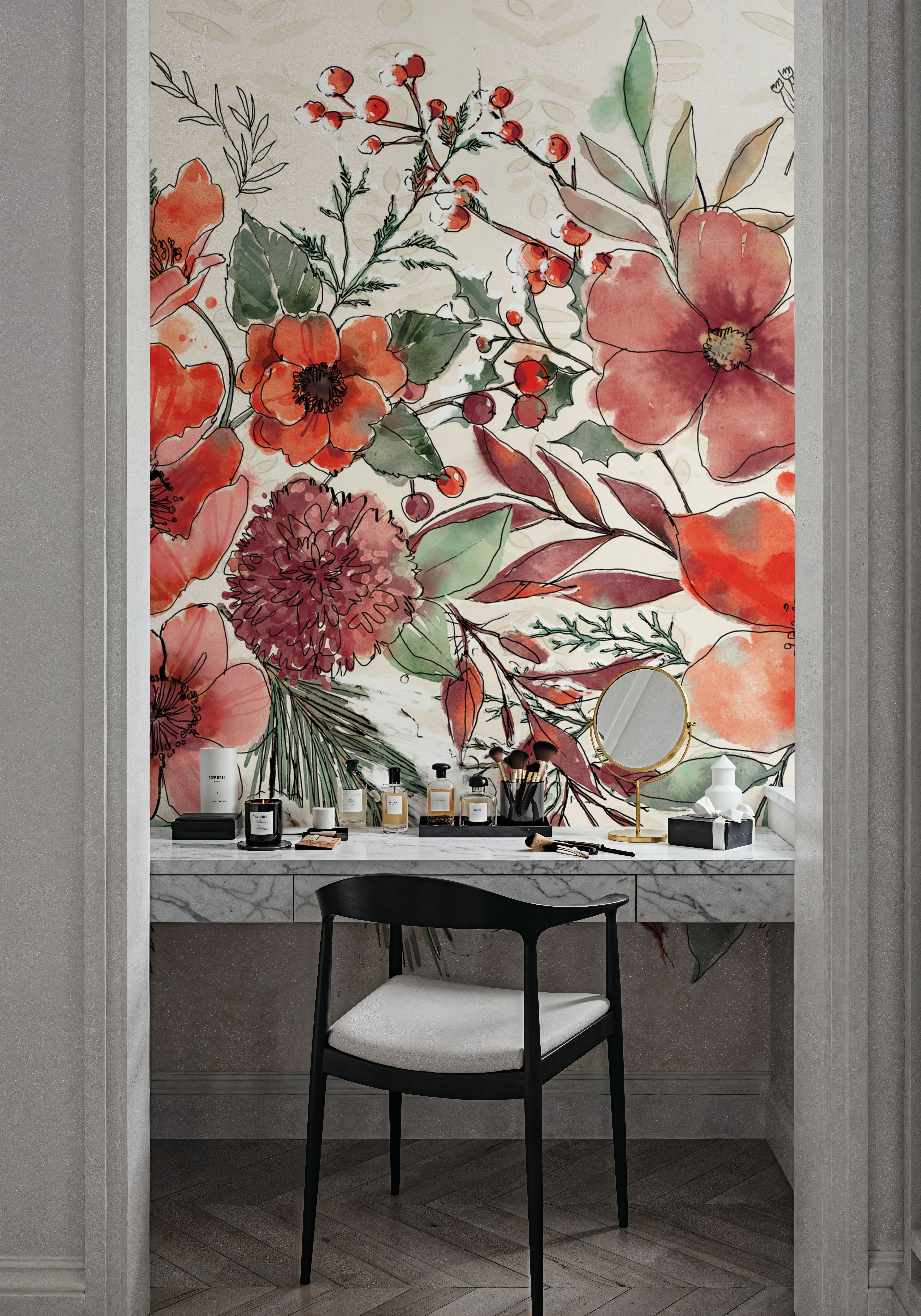 Festive Blooms I