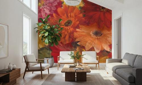 Bountiful Gerberas Square I