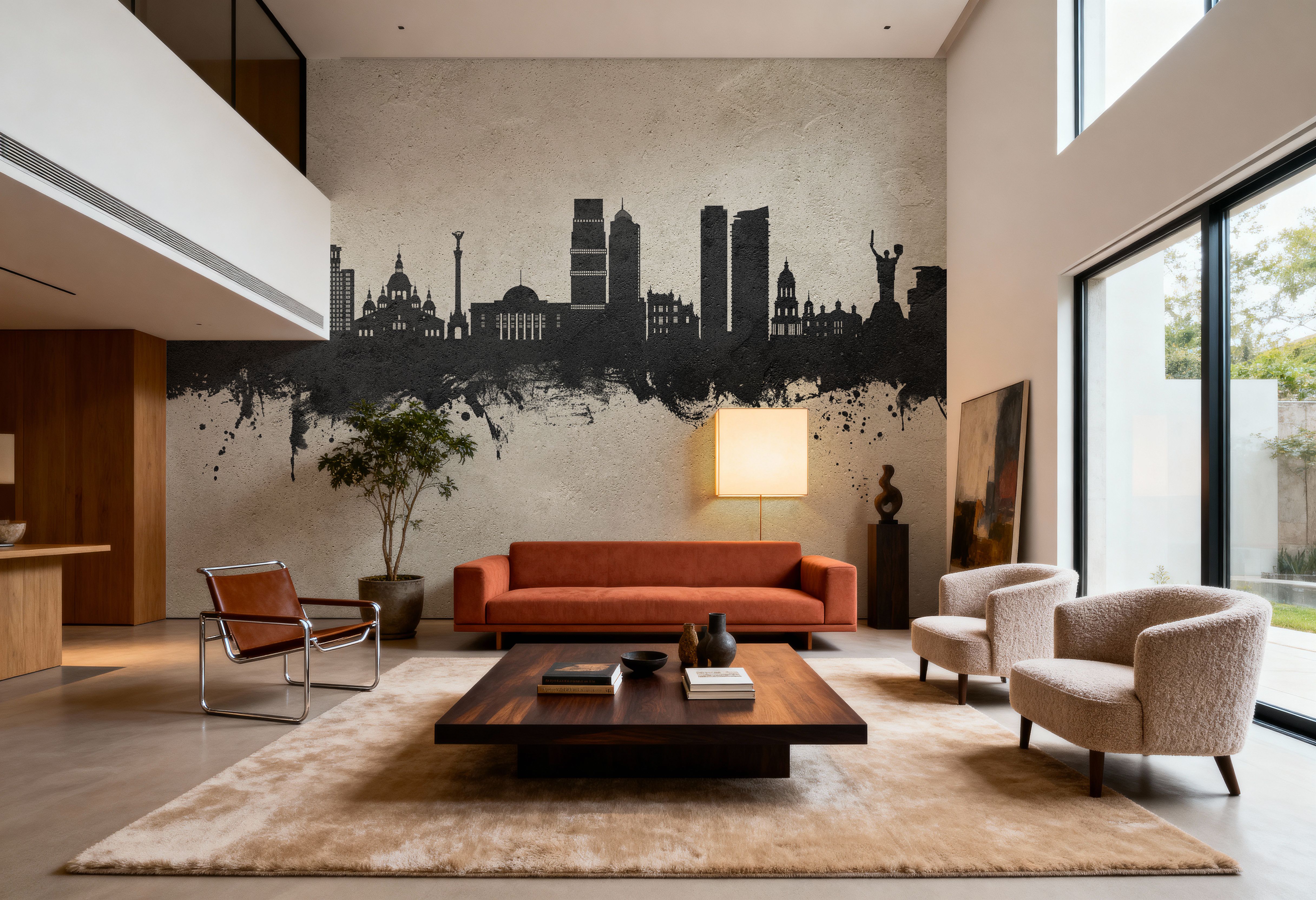 Kyiv Ukraine Skyline Concrete