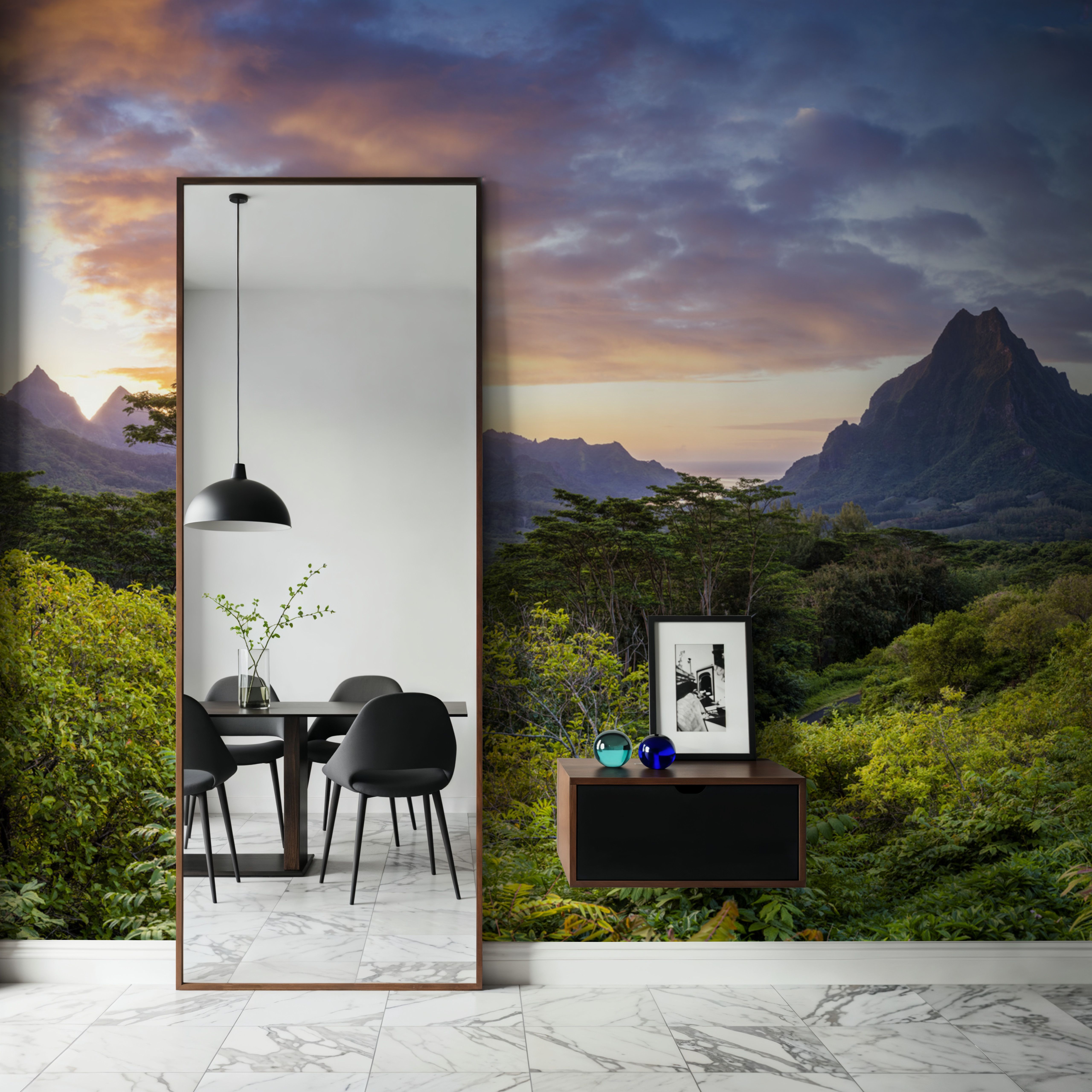 Sunset Over Moorea Island