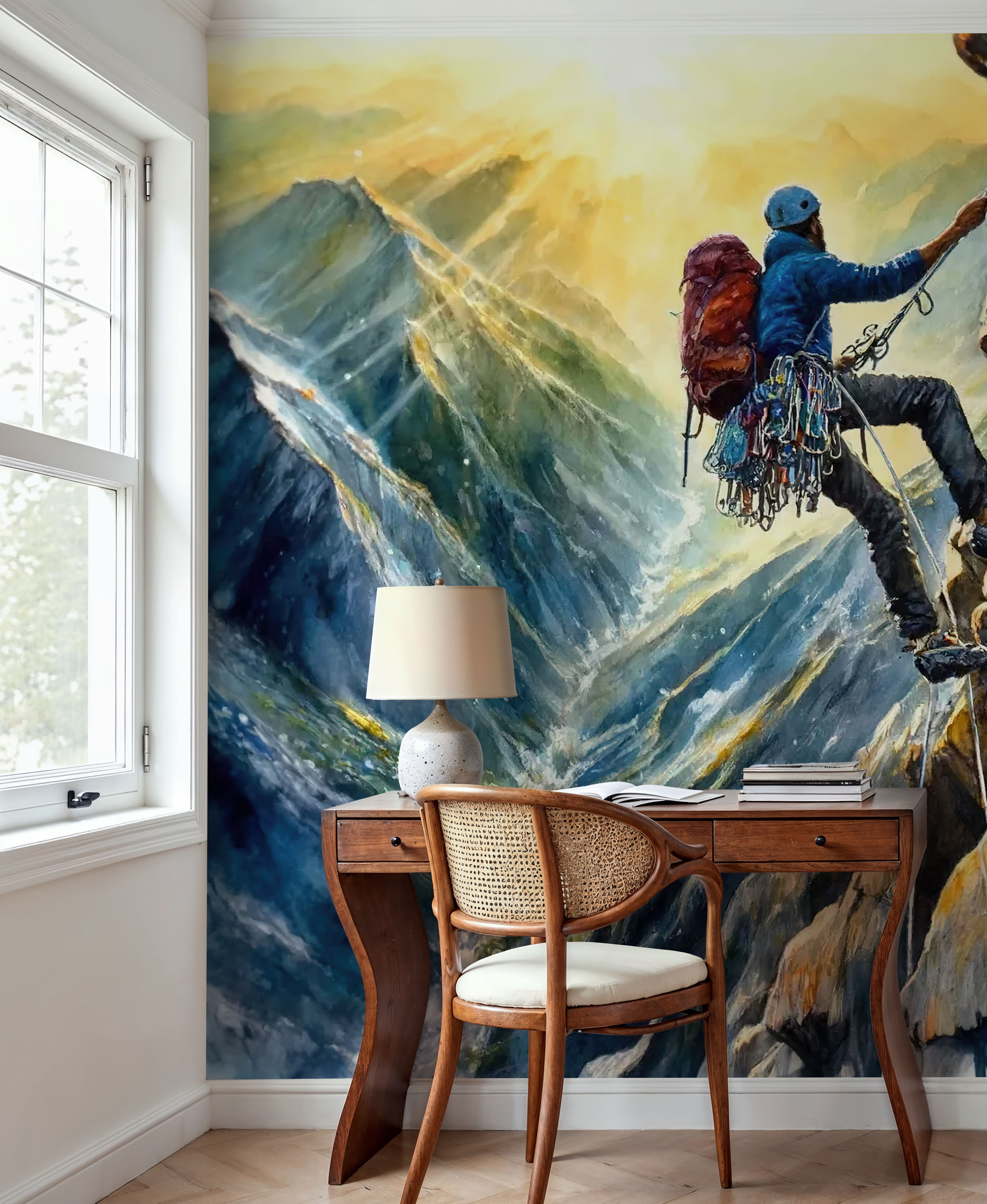 The Climber's Dance with Nature
