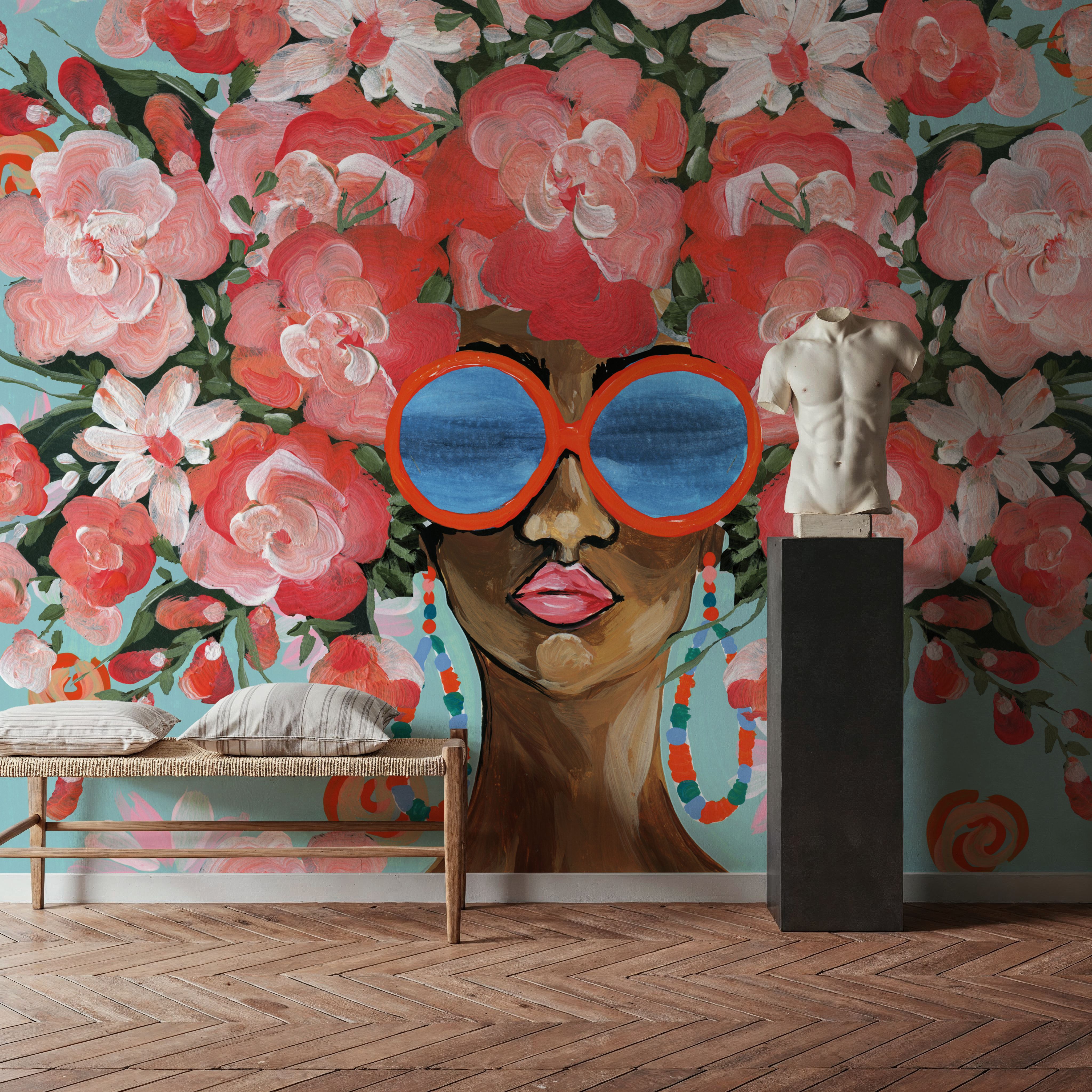 Sunning in Florals I