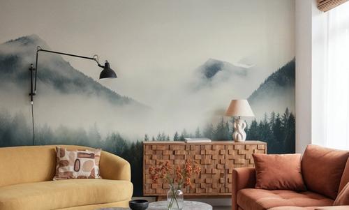 Winter Mountain View