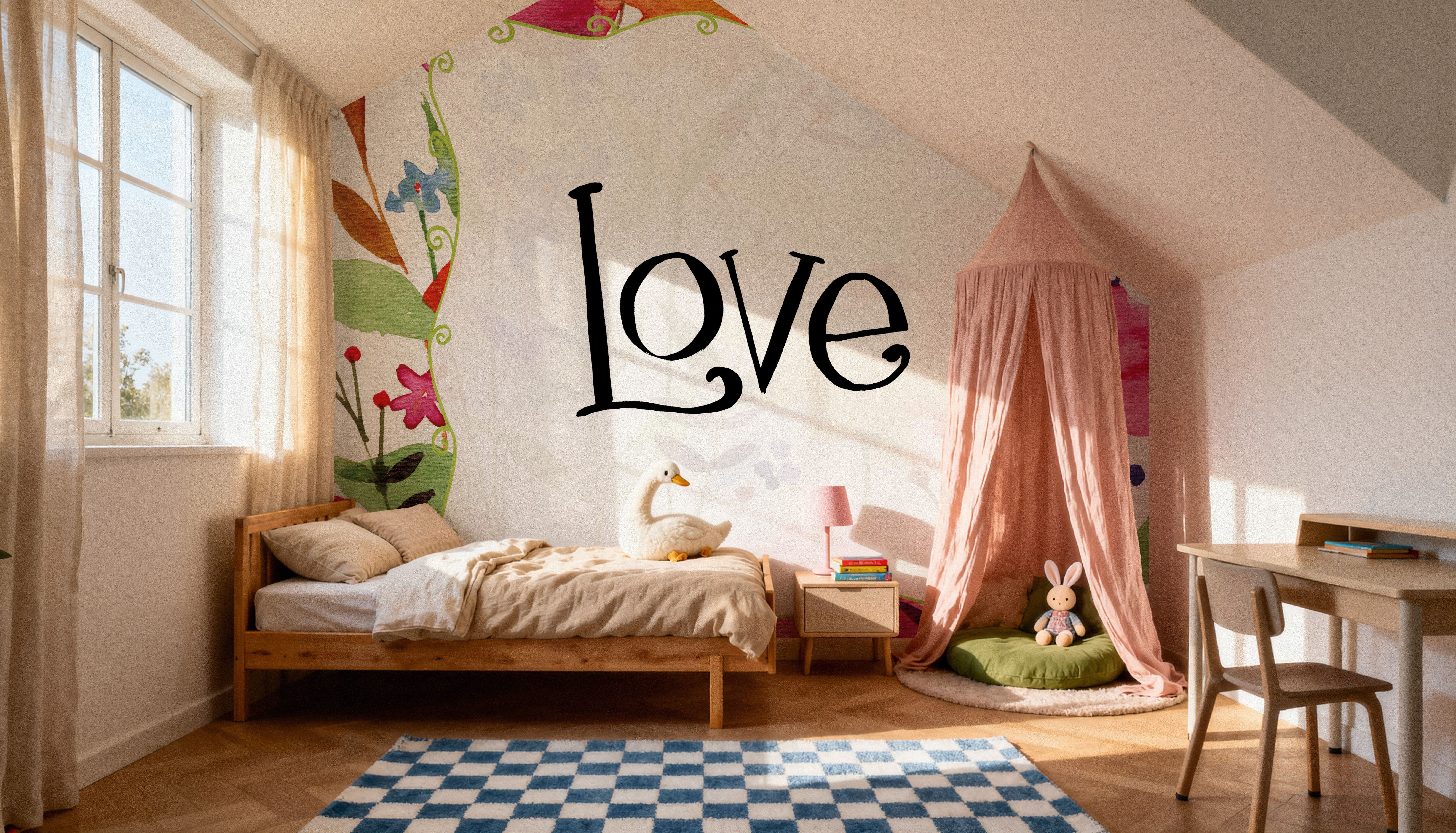 Love, Tapet