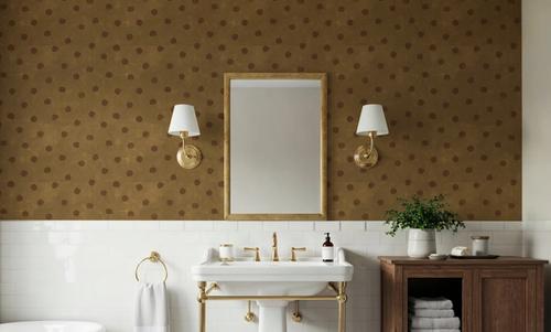 Autumn Dots Khaki