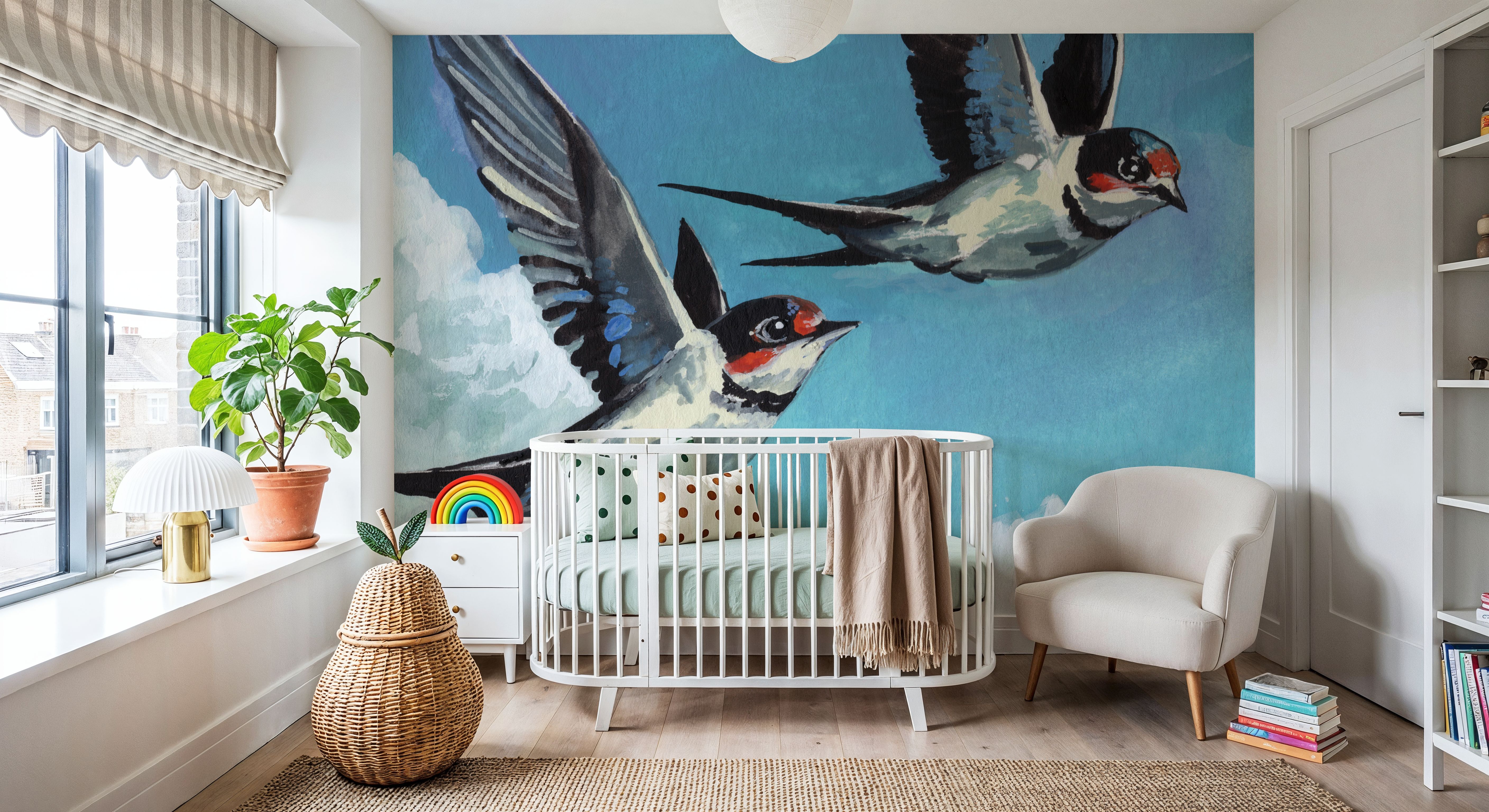 Two Birds in The Clouds