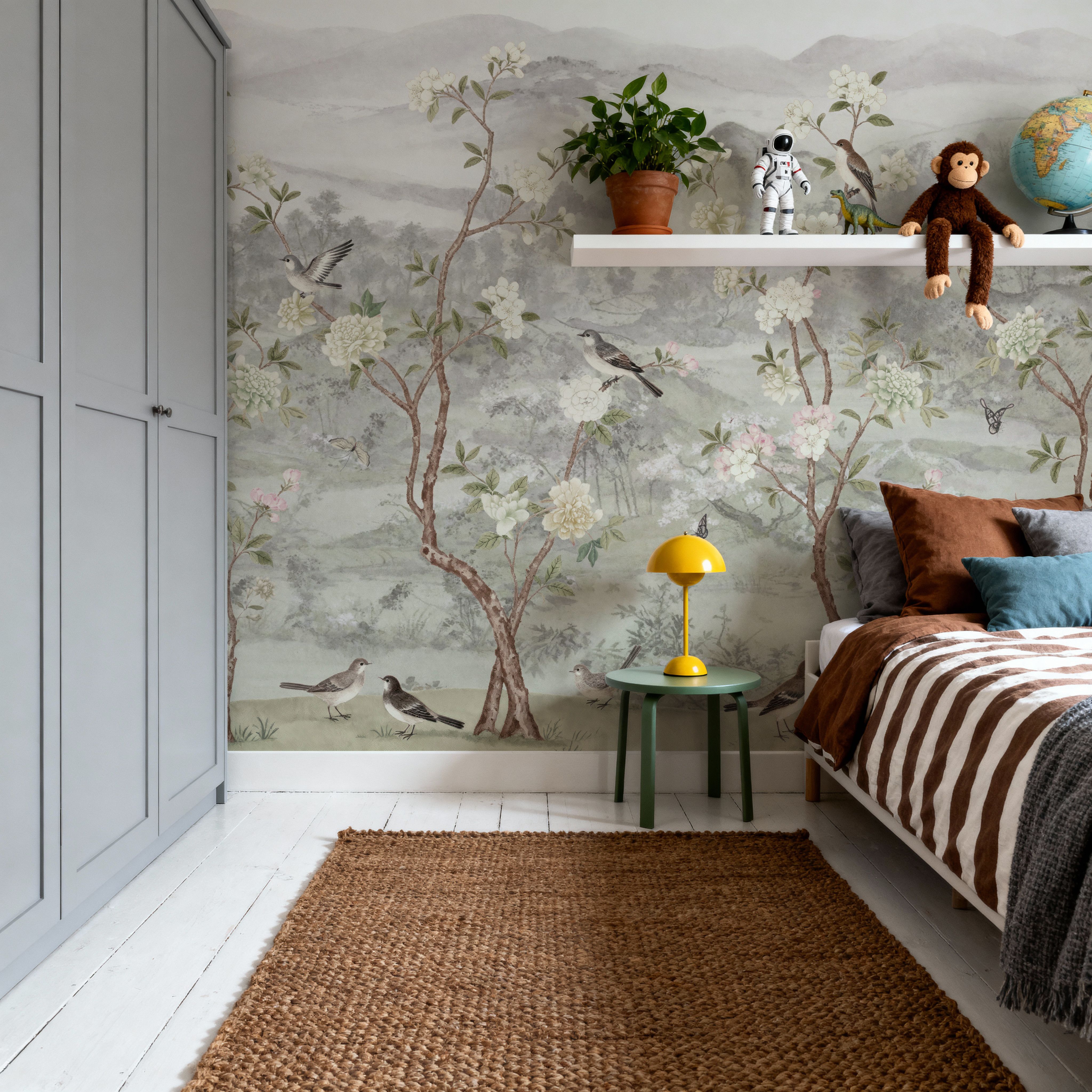 Peony Tree Landscape, Mist