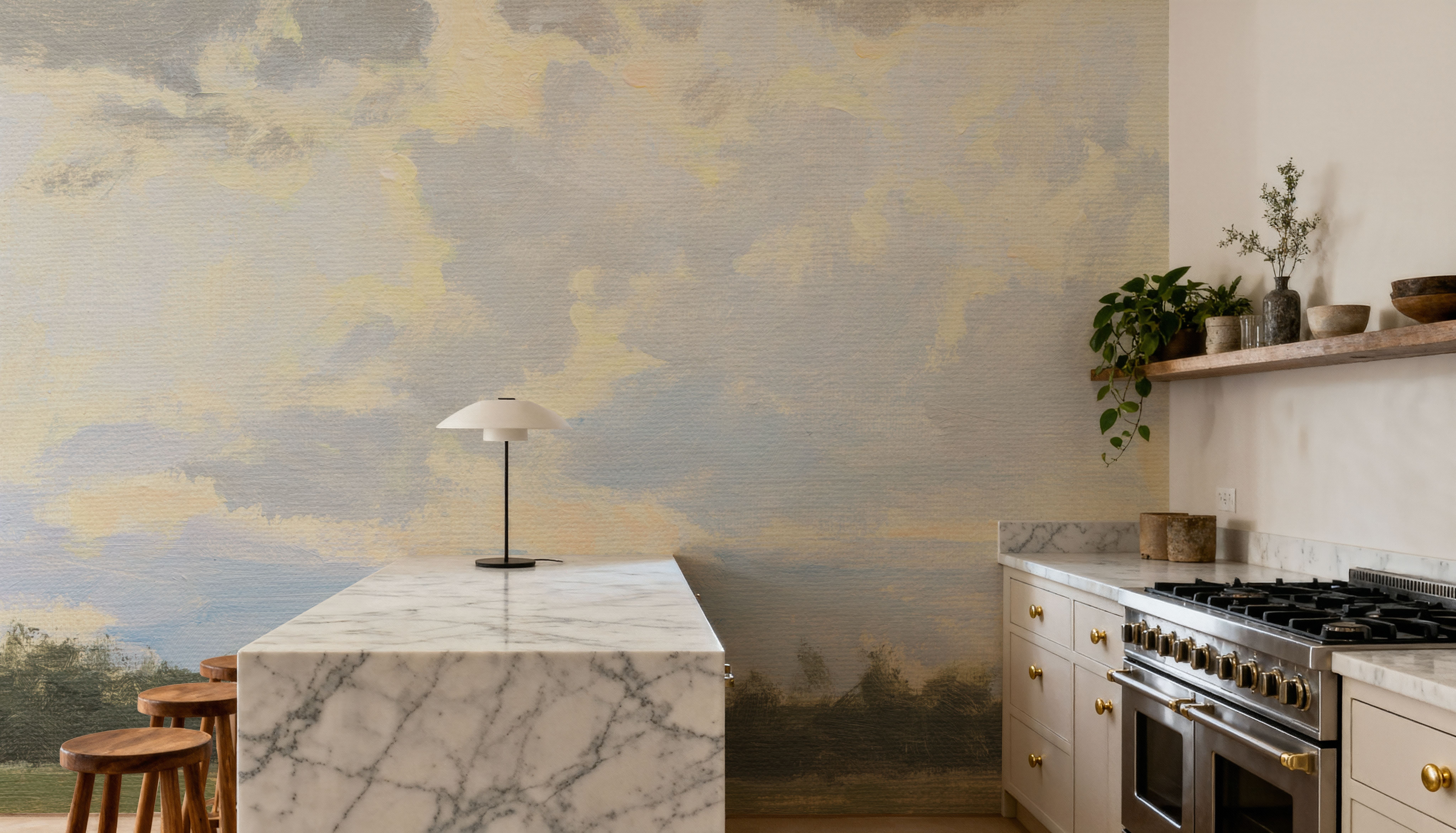 Morning Clouds Clearing