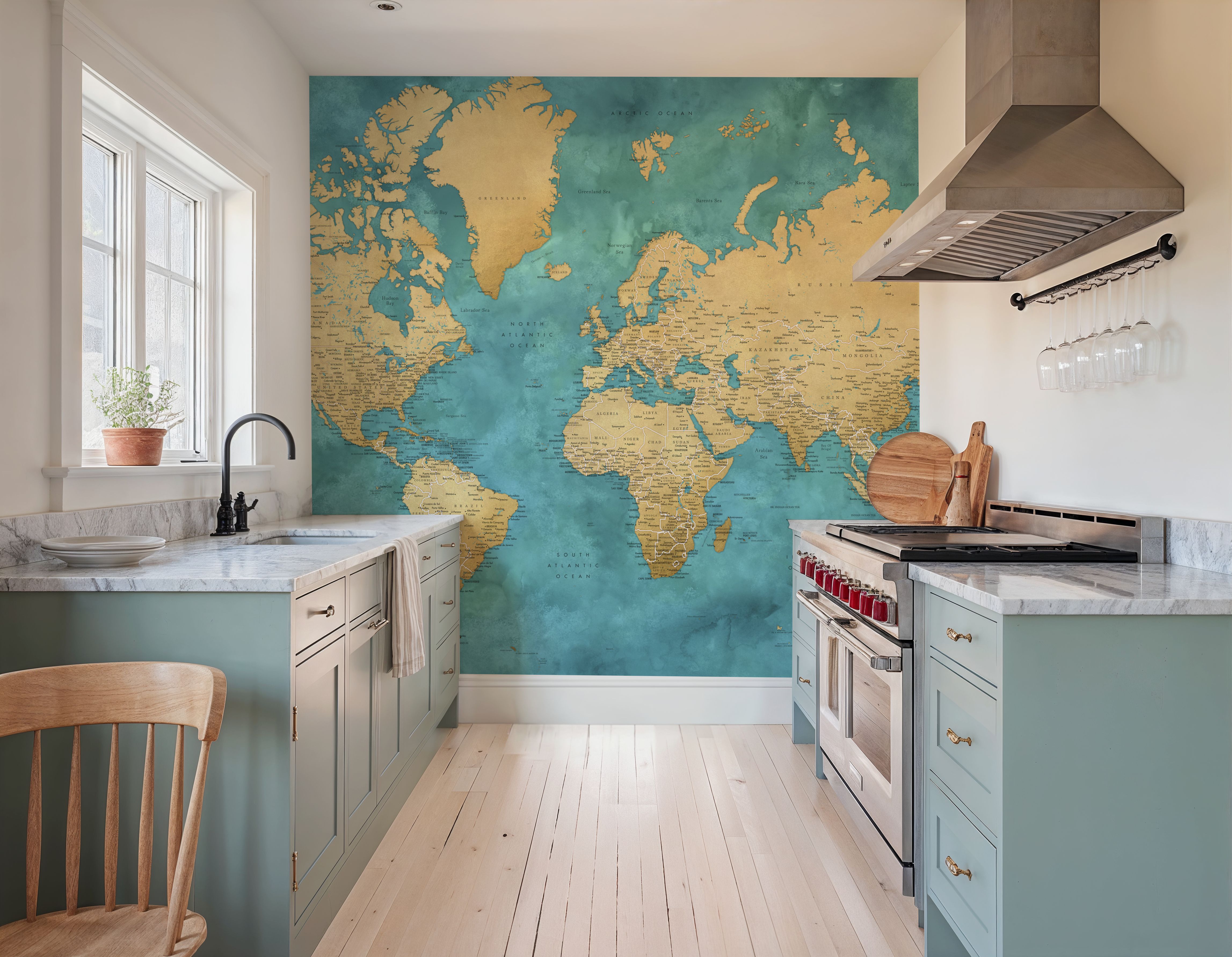 World Map Cities - Lexy