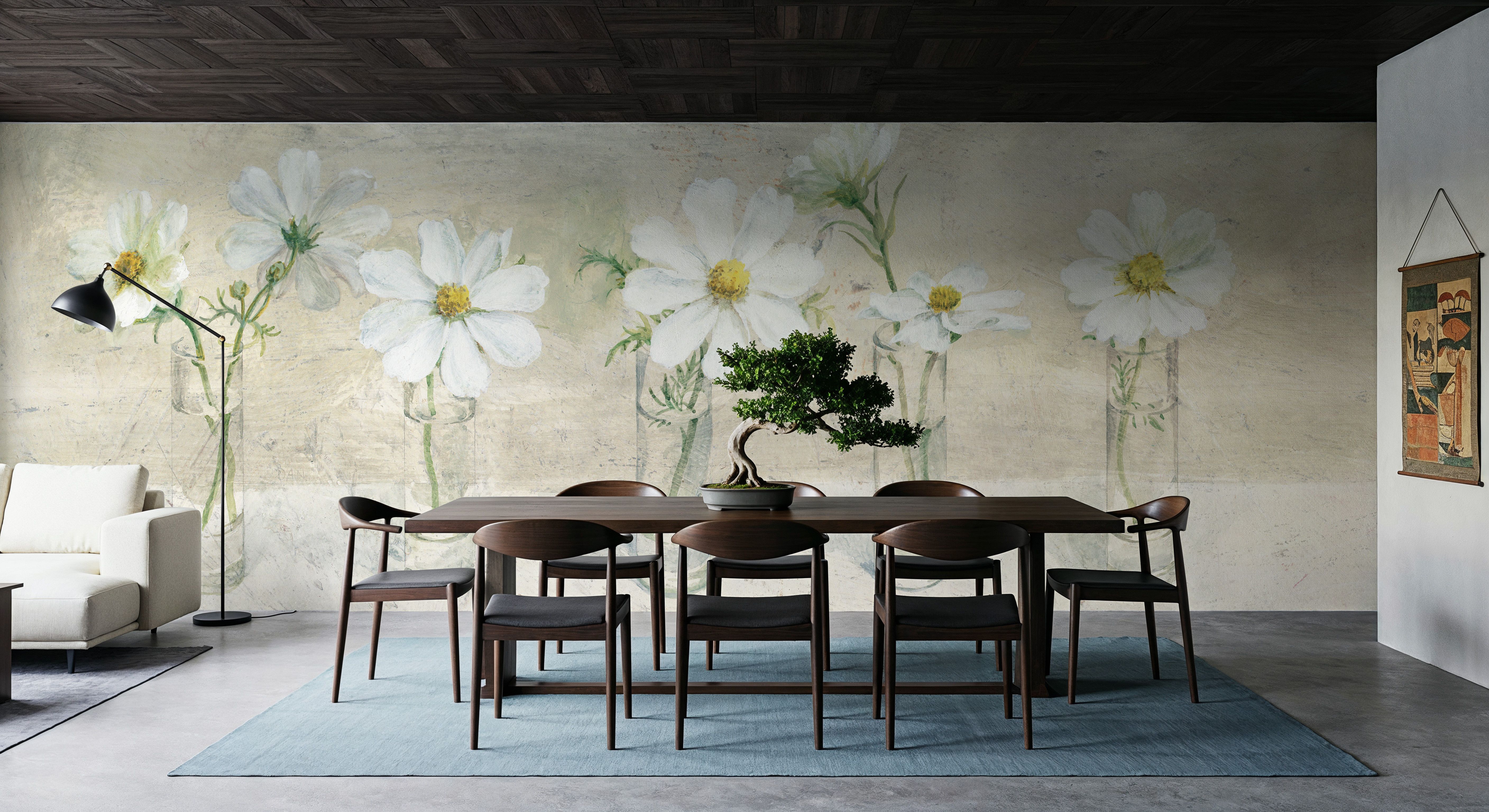Row of Cosmos in Glasses Neutral