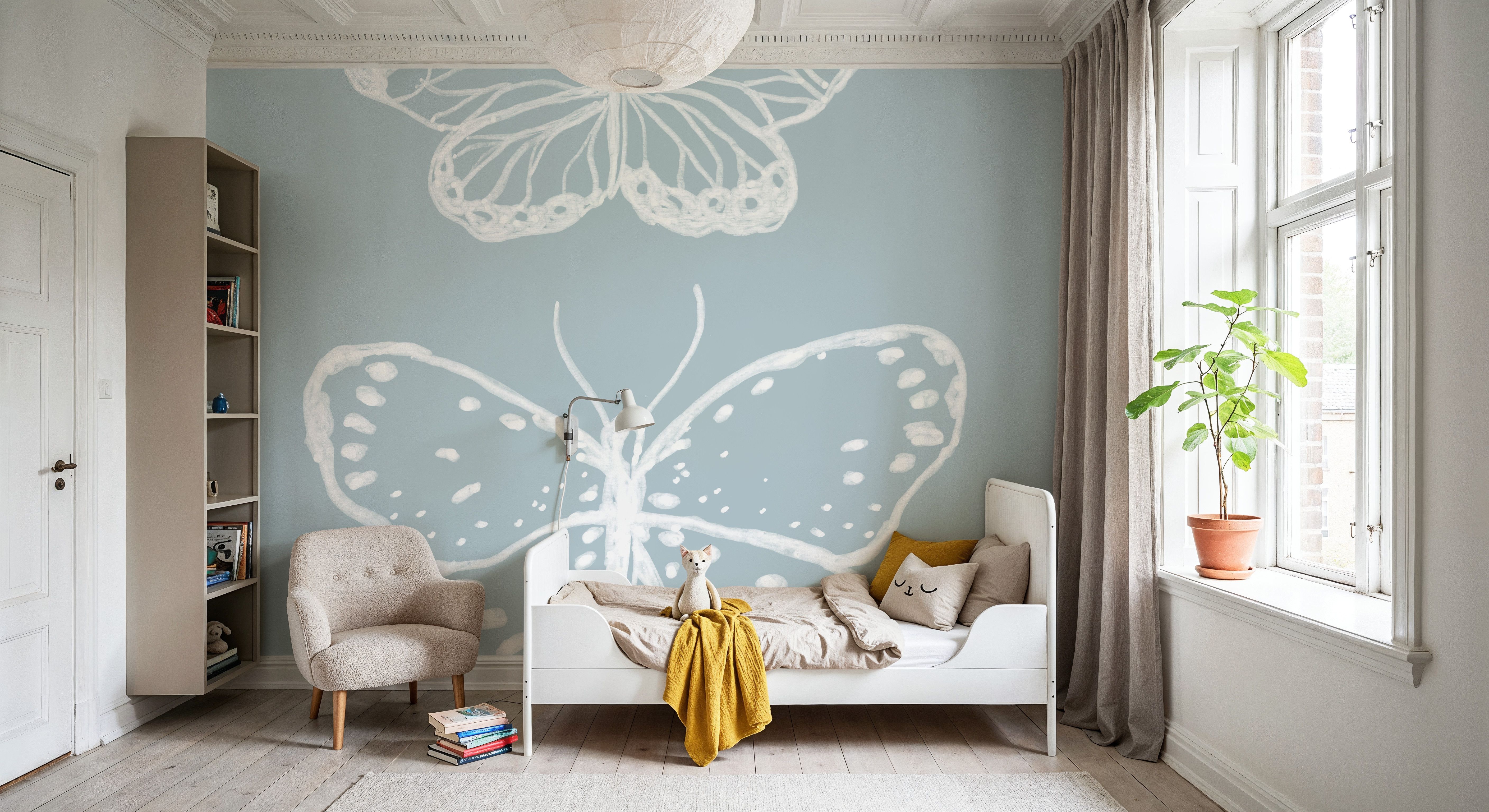 Cottage Butterflies I
