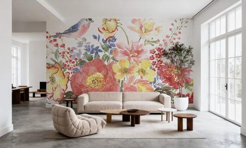 Floral Focus White