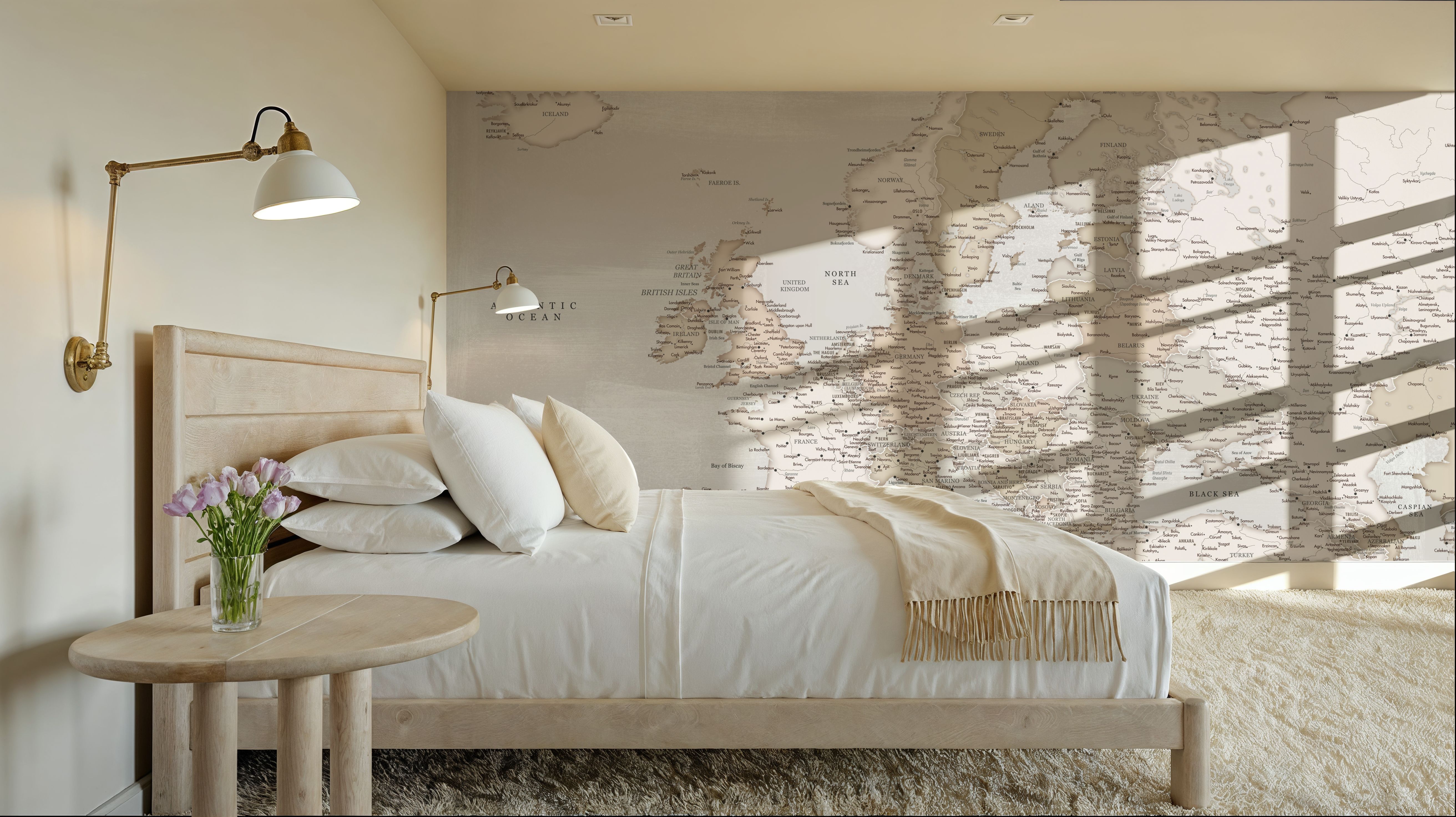 Europe Map Detailed - Lucille