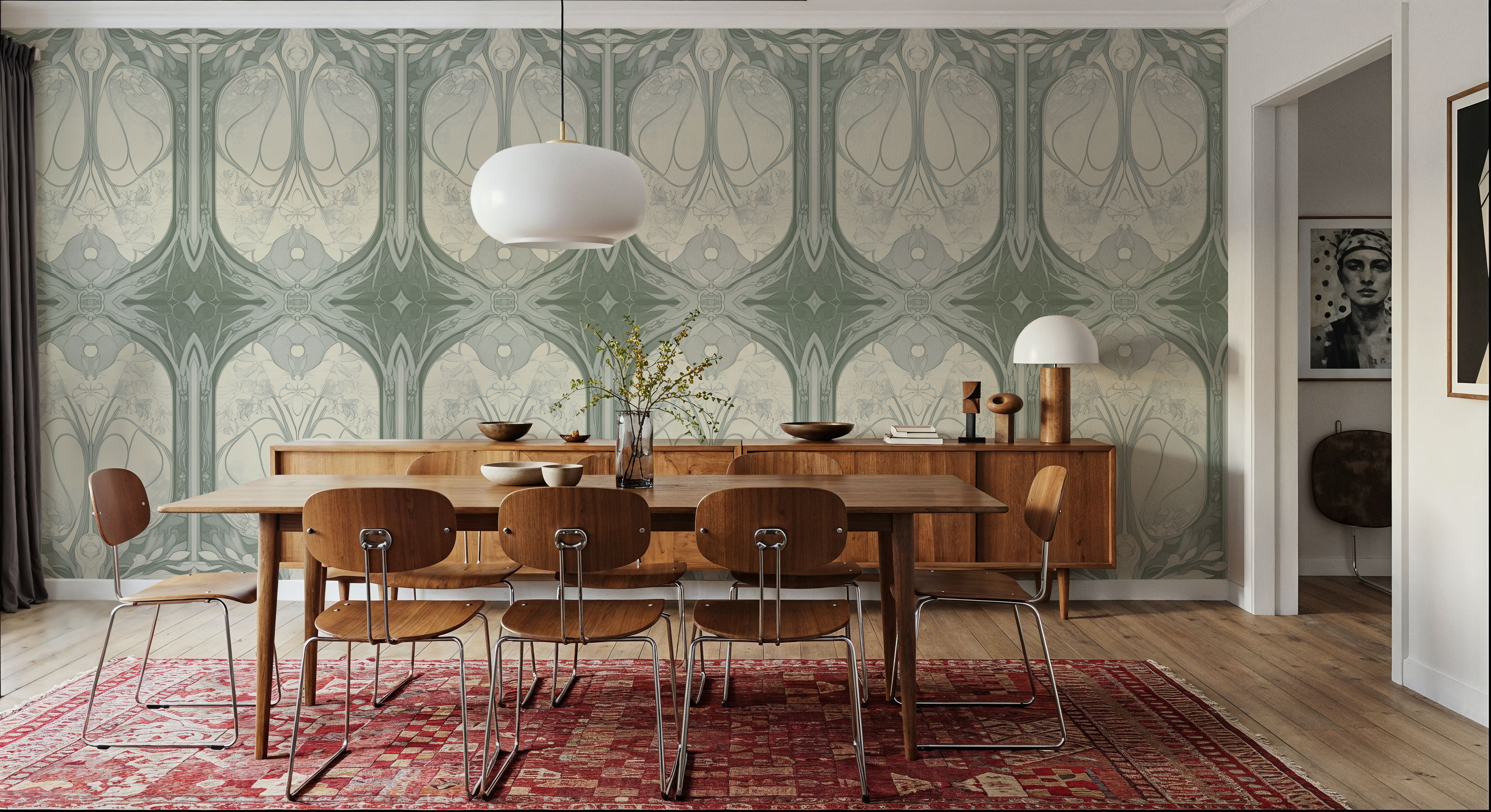 Art Noveau II, Wallpaper