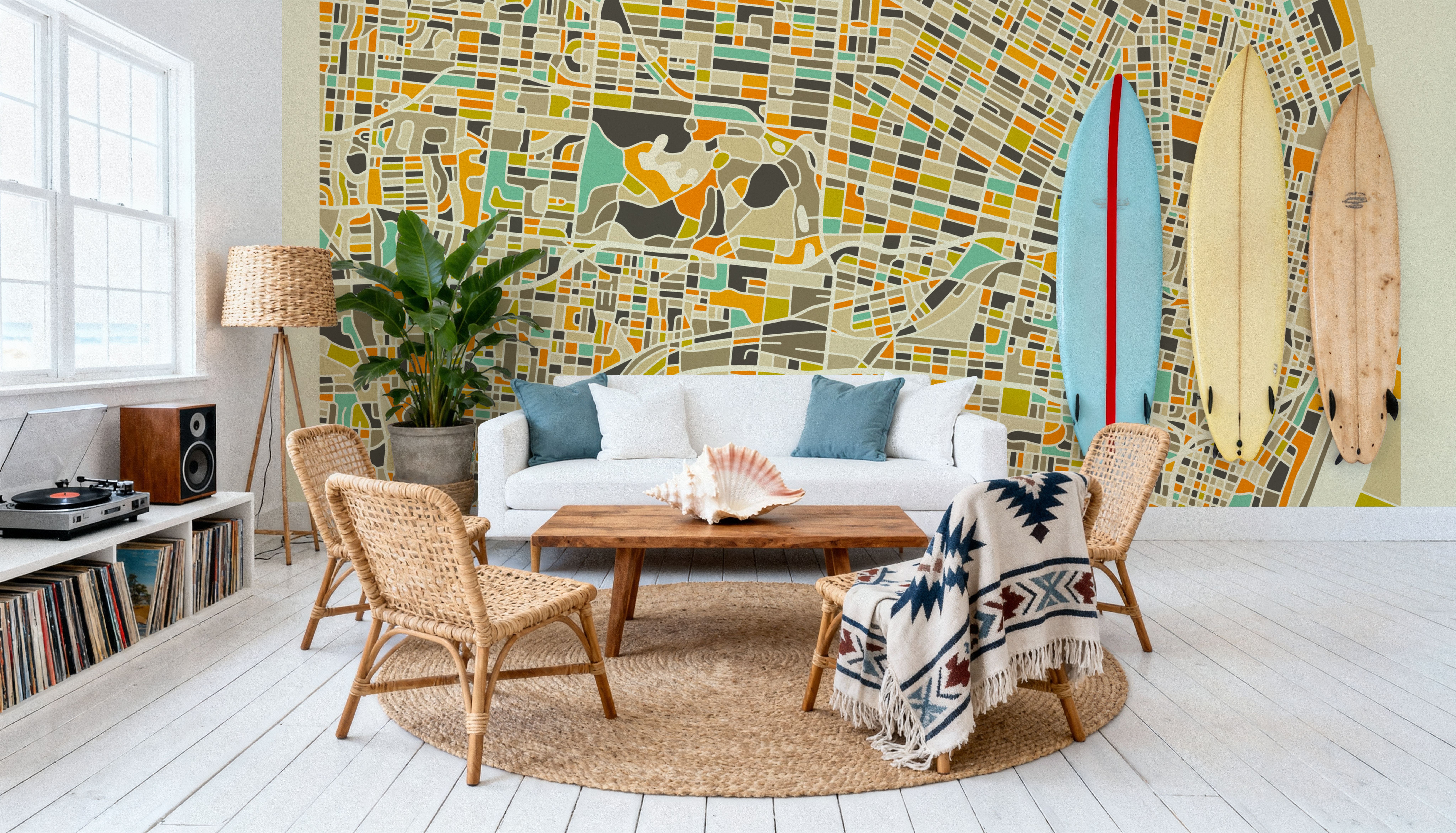 Modern St Louis, Wallpaper