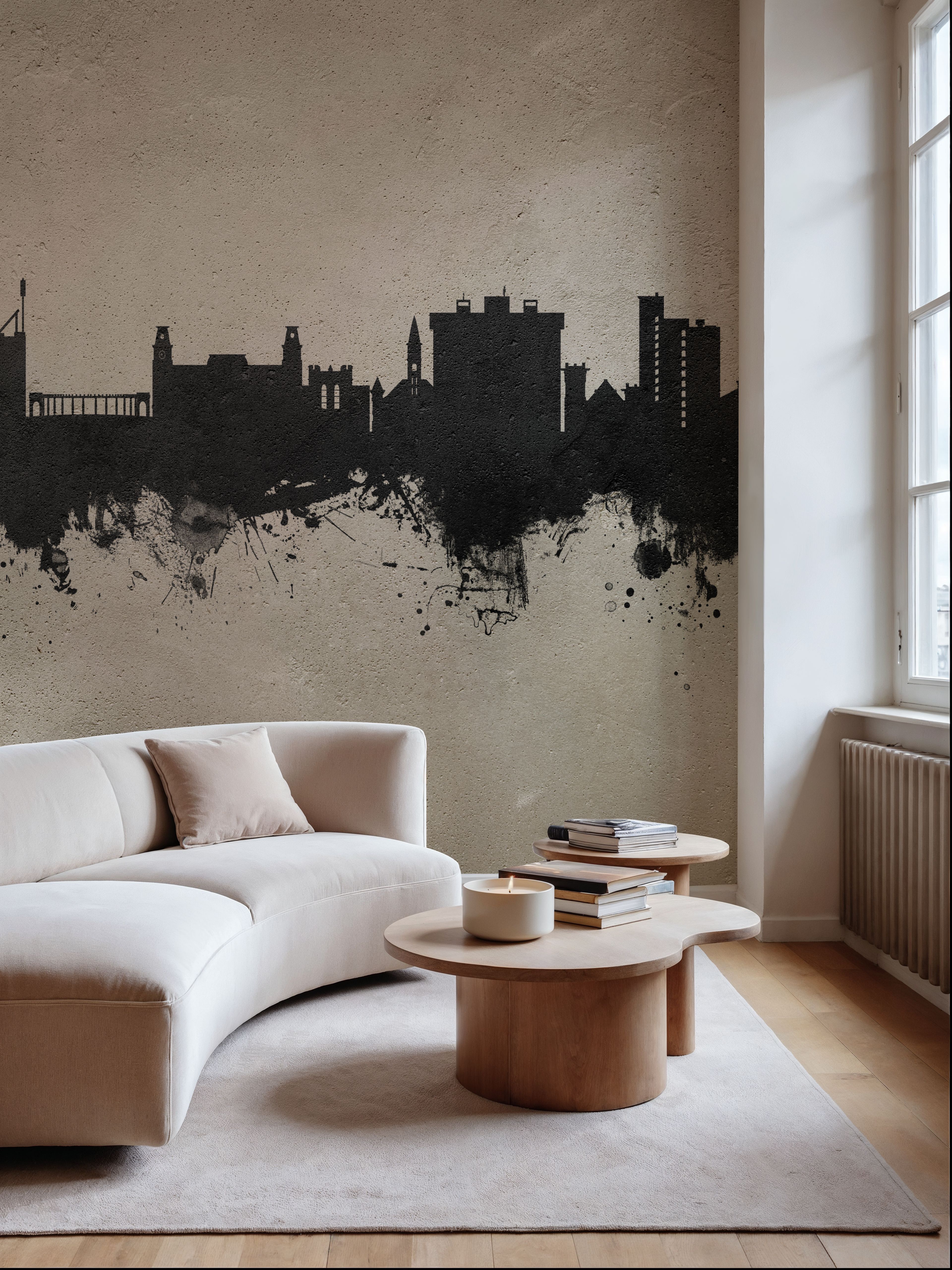 Fayetteville Arkansas Skyline Concrete