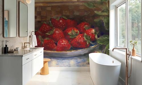 Plate of Strawberries