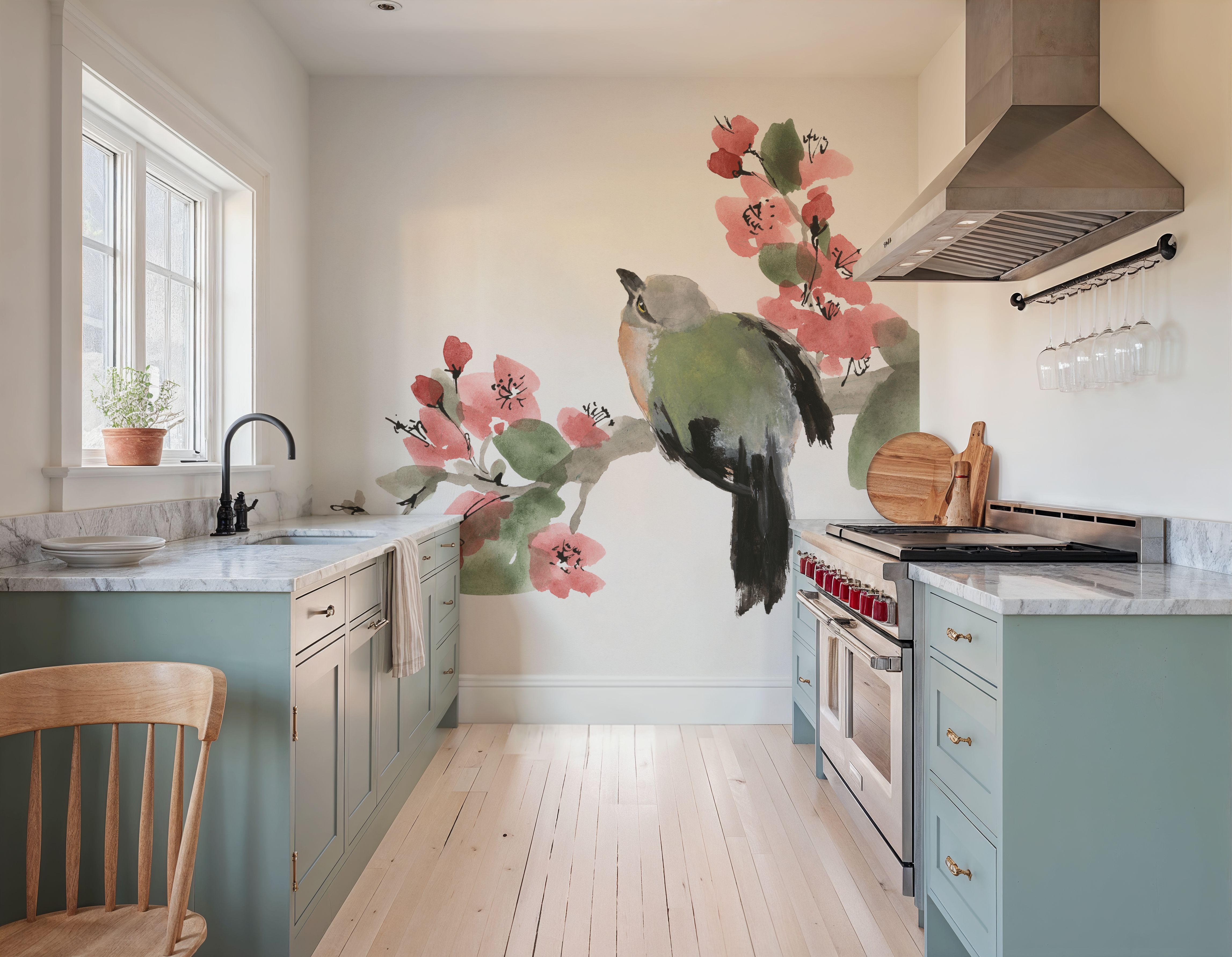 Bird and Blossoms II