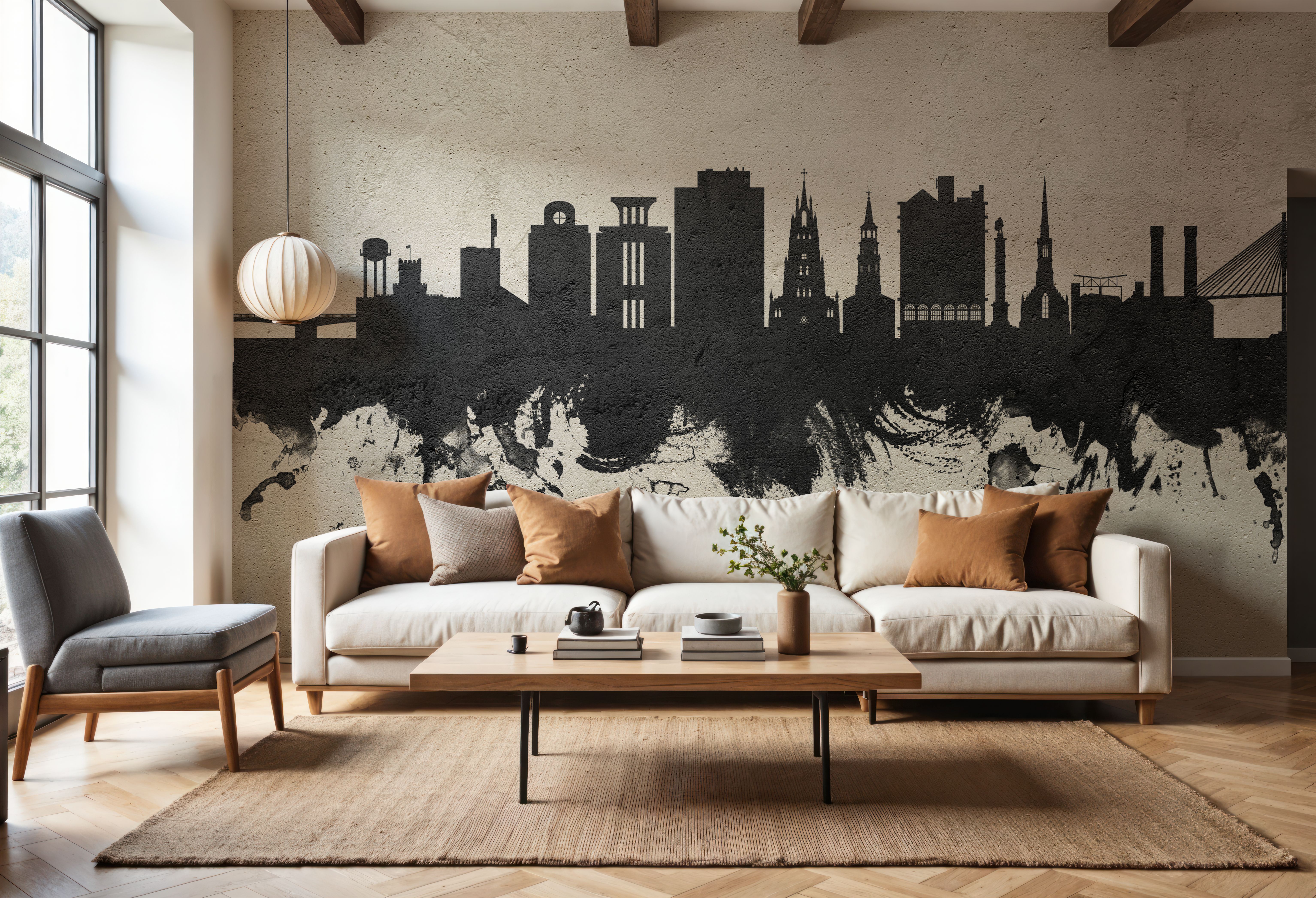 Charleston South Carolina Skyline Concrete